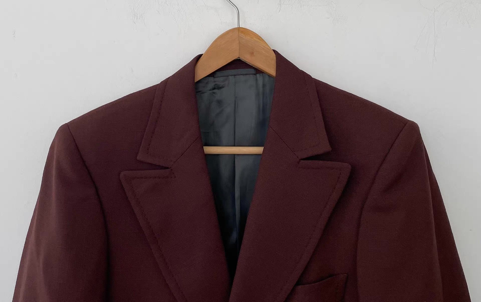 Miu Miu Miu Miu Men's Two-Button Blazer Ｑ21 Size 46R - 4 Thumbnail