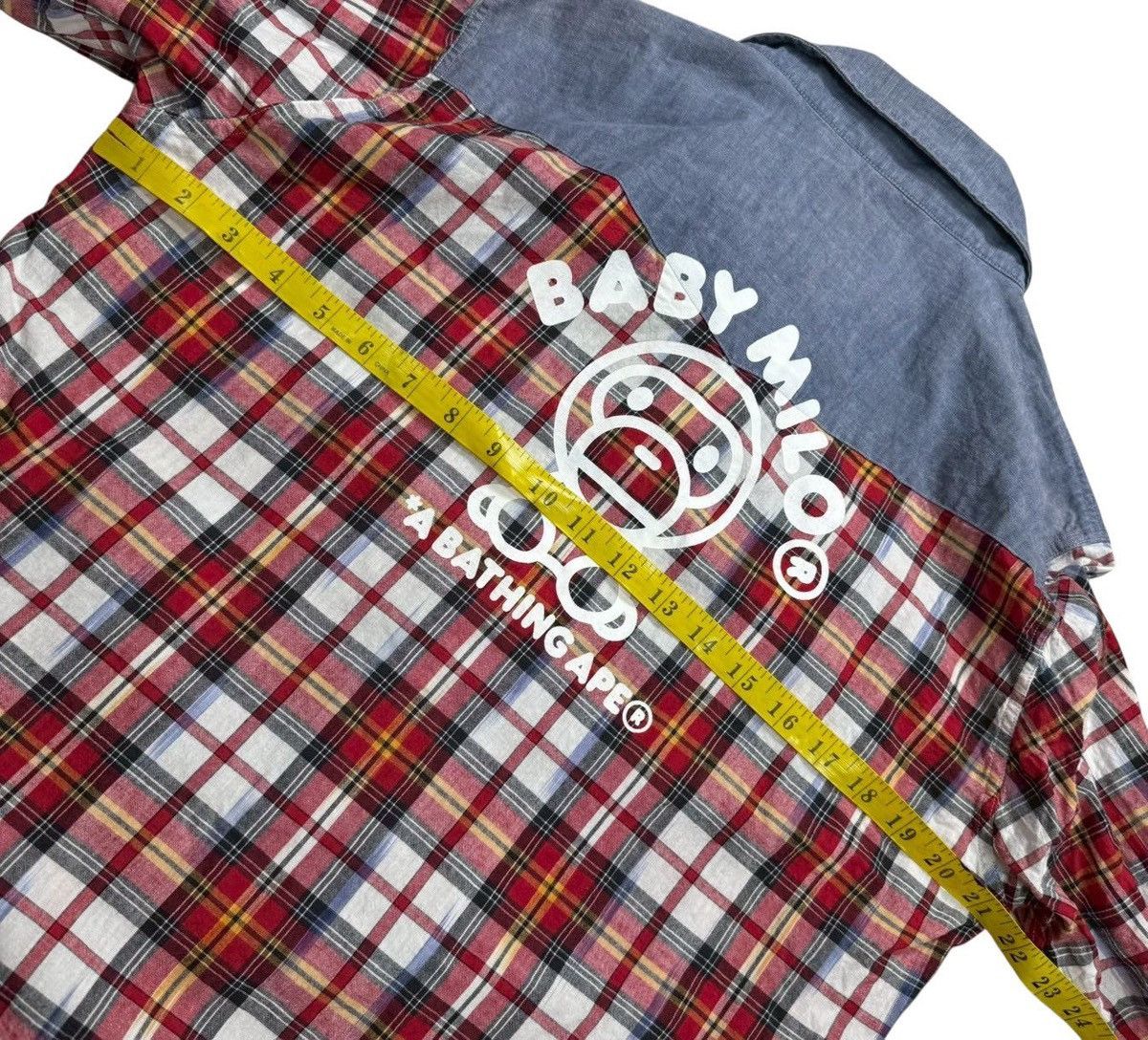 Bape BAPE check long shirts Size US XL / EU 56 / 4 - 8 Thumbnail