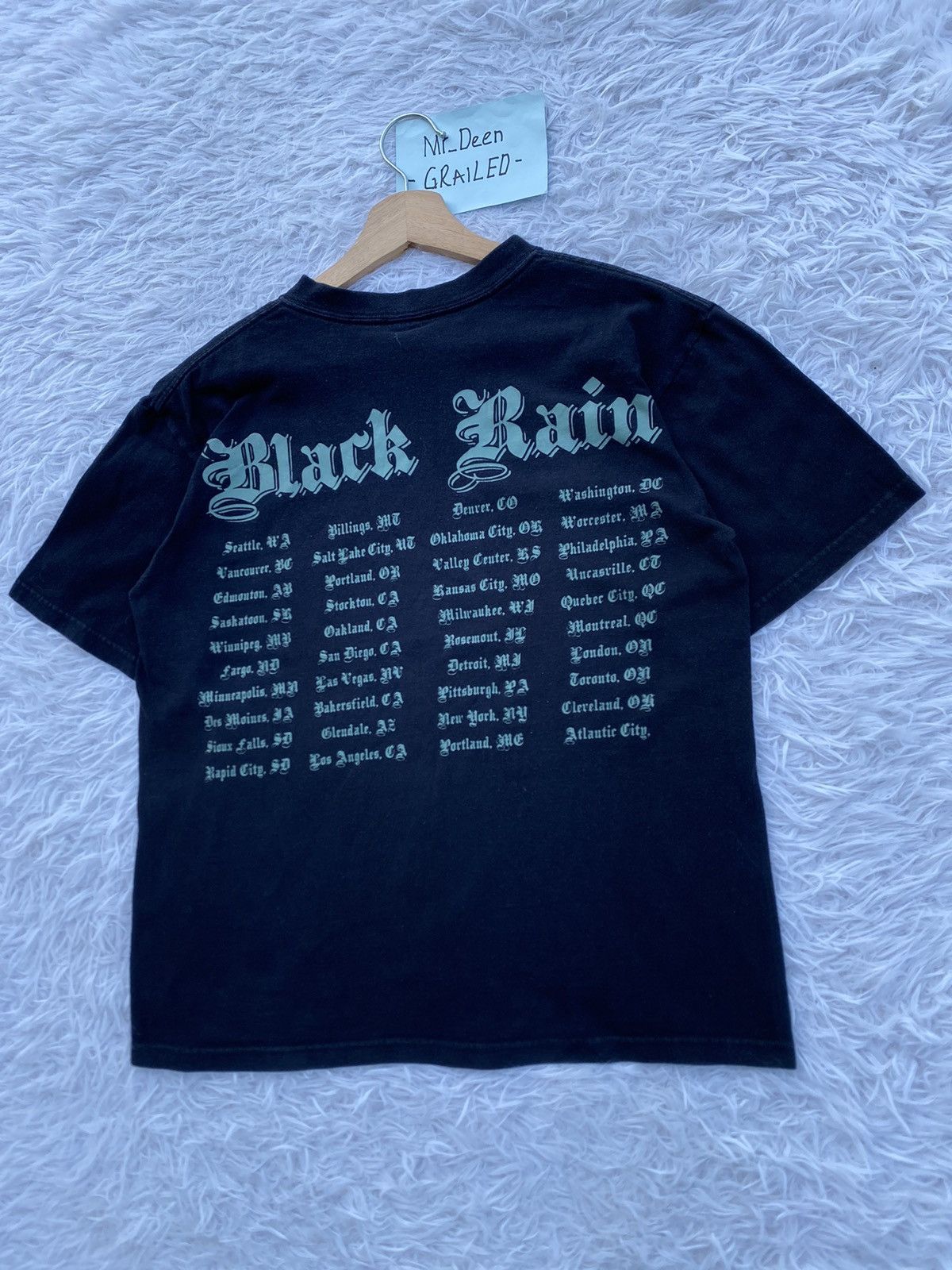 Band Tees Rare Vintage Ozzy Osbourne “Black Rain” Tshirt Size US M / EU 48-50 / 2 - 19 Thumbnail