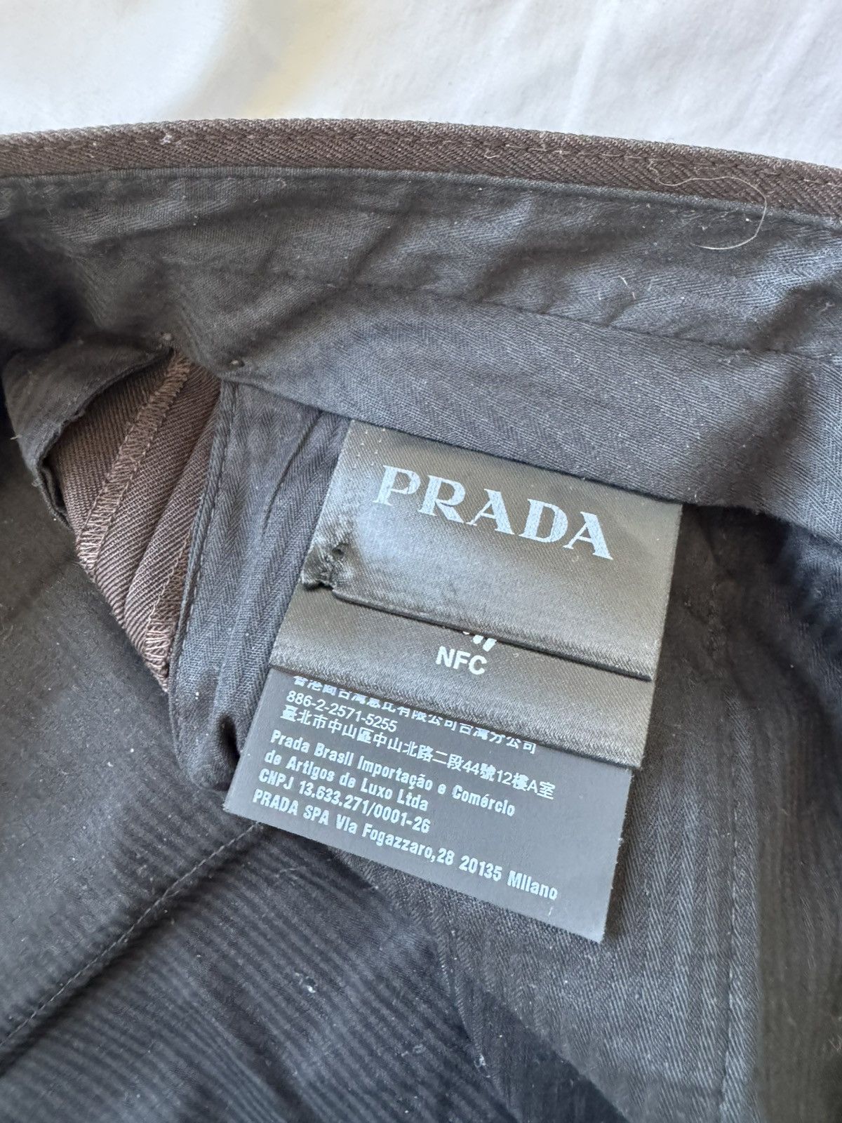 Prada 2025 Prada Wool Pants Size US 32 / EU 48 - 6 Thumbnail