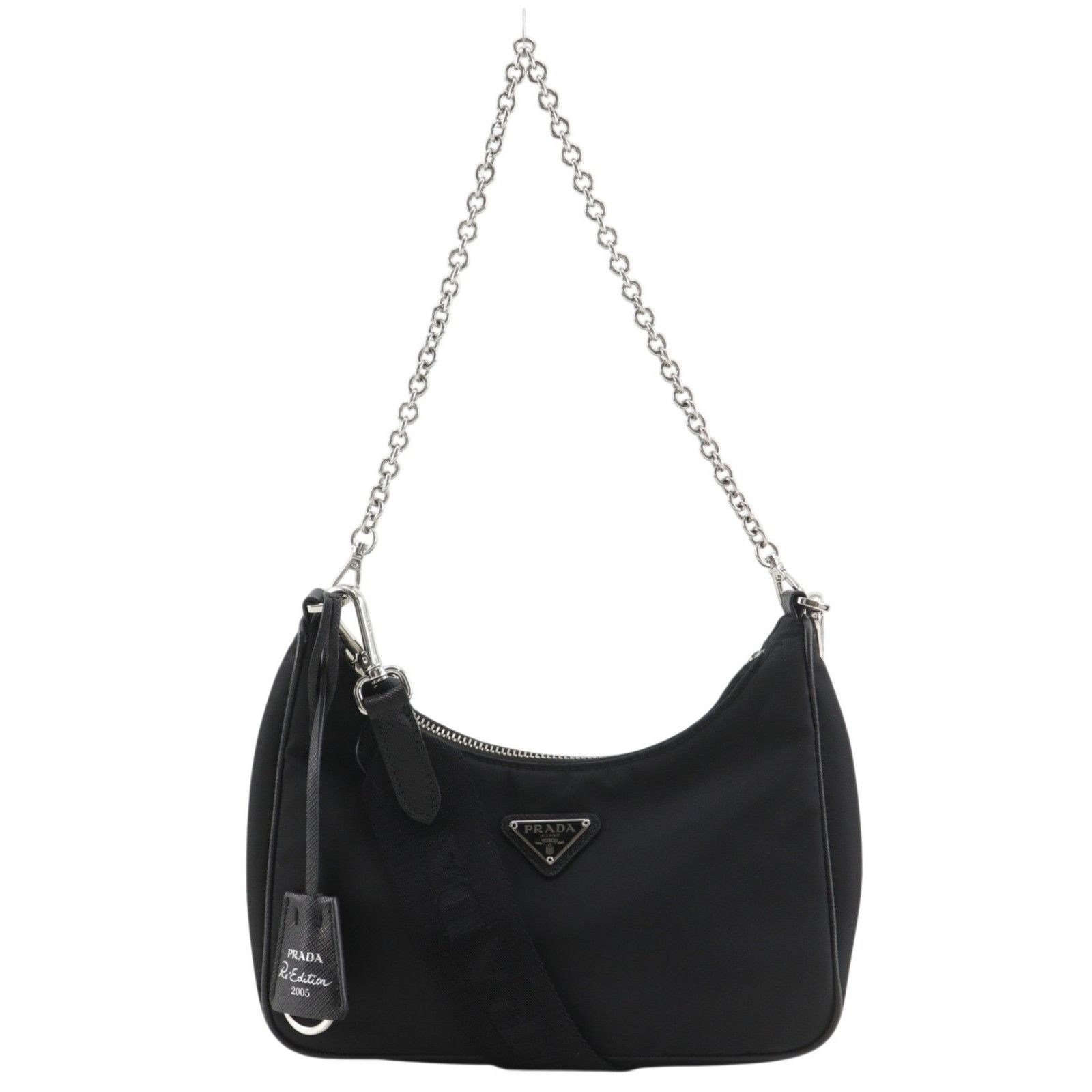 Prada Prada Prada Re-Edition 2005 Re-Nylon 2way bag Textile Shoulder Bag 1BH204 DUTY FREE for USA Size ONE SIZE - 1 Thumbnail