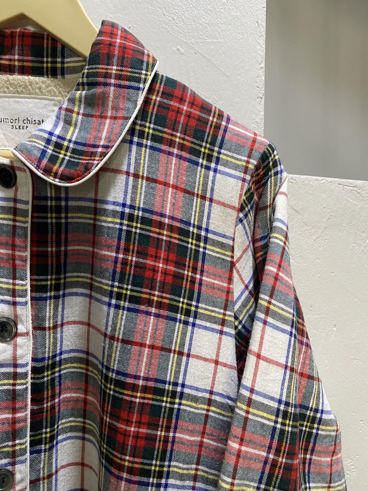 Issey Miyake Tsumori Chisato Sleep Plaid Cotton Flannel Night Size US M / EU 48-50 / 2 - 4 Thumbnail