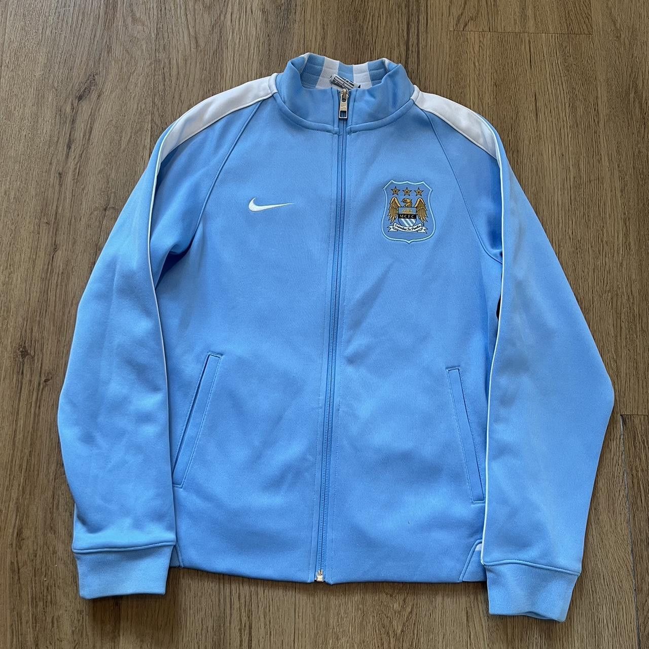 Nike Nike Manchester City football track jacket - blue and Size US XS / EU 42 / 0 - 1 Thumbnail