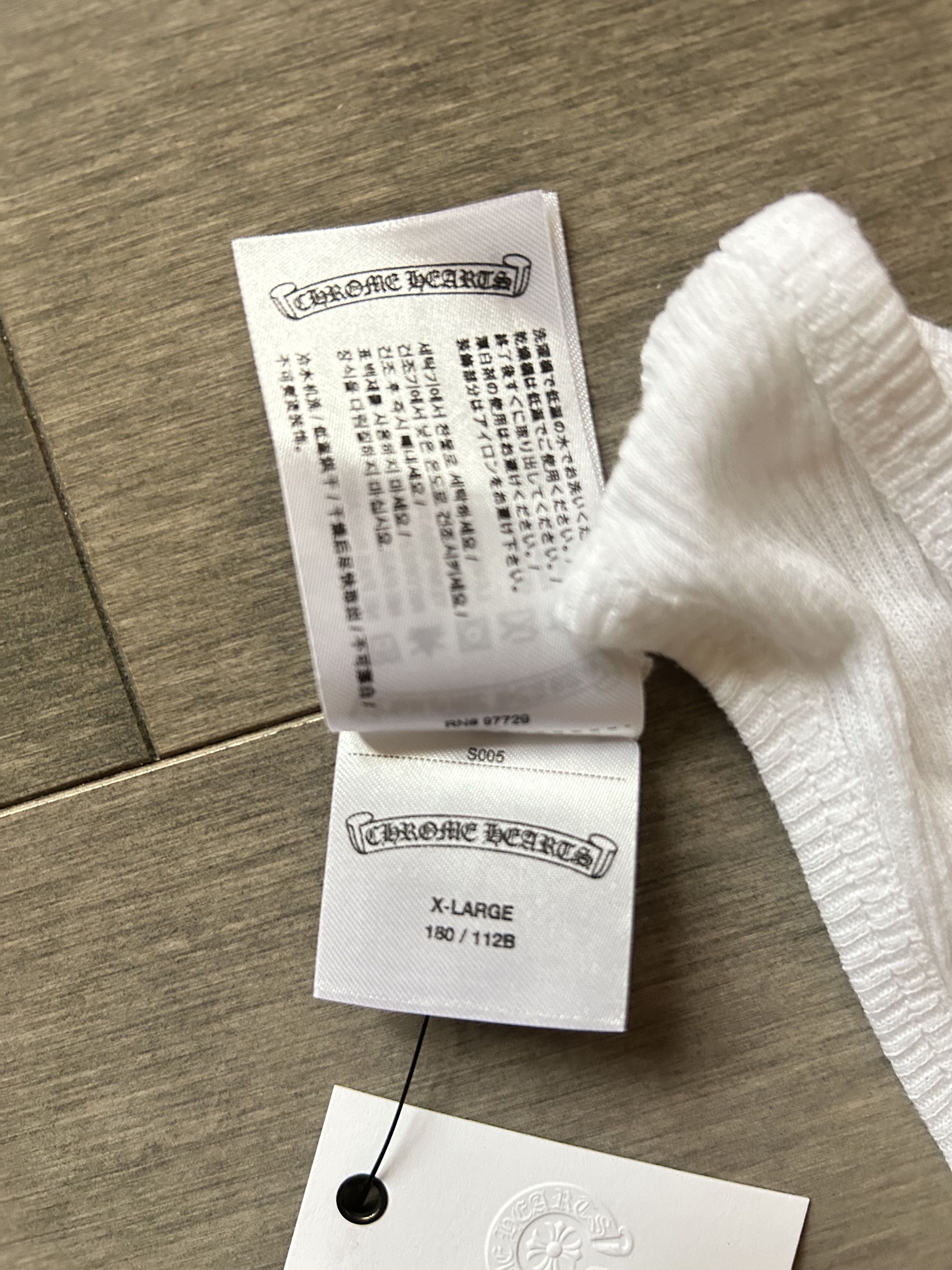 Chrome Hearts Chrome Hearts Mayumi Rib Tank Size XL / US 12-14 / IT 48-50 - 7 Thumbnail