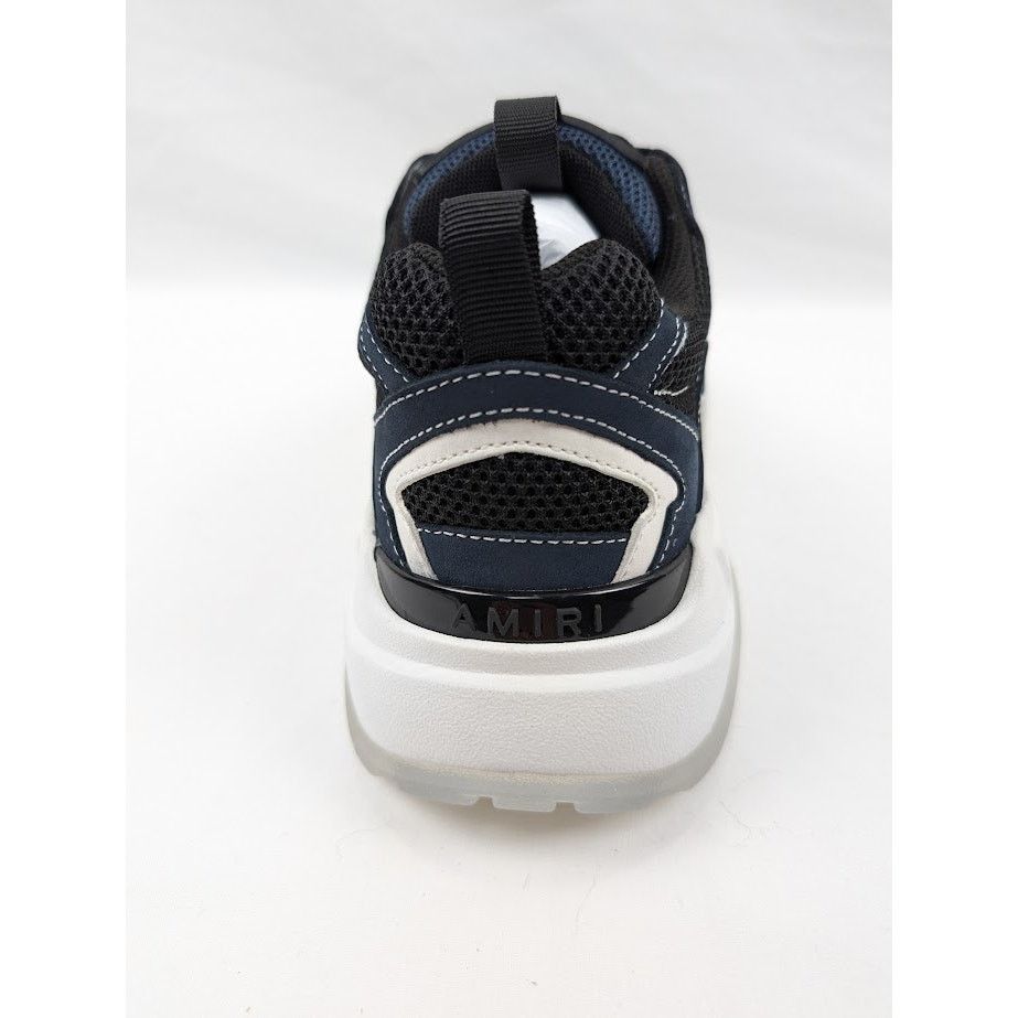 Amiri o1rshd1 Q:3 / Bone Runners Sneakers in Midnight Blue Size US 8 / EU 41 - 10 Thumbnail