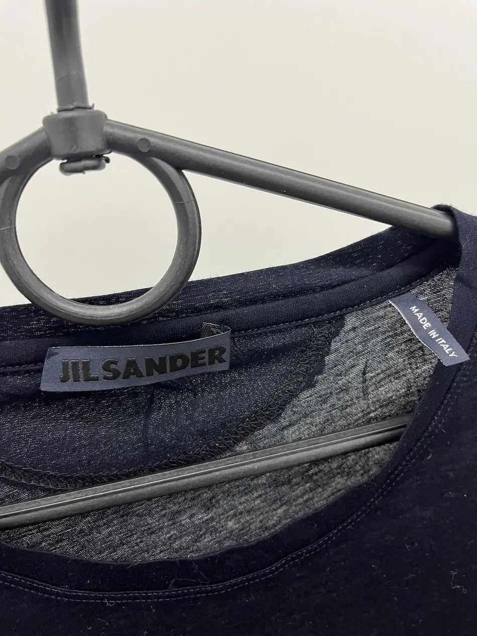 Jil Sander Jil Sander Uneven Asymmetrical T-shirt Tee Size S / US 4 / IT 40 - 2 Thumbnail