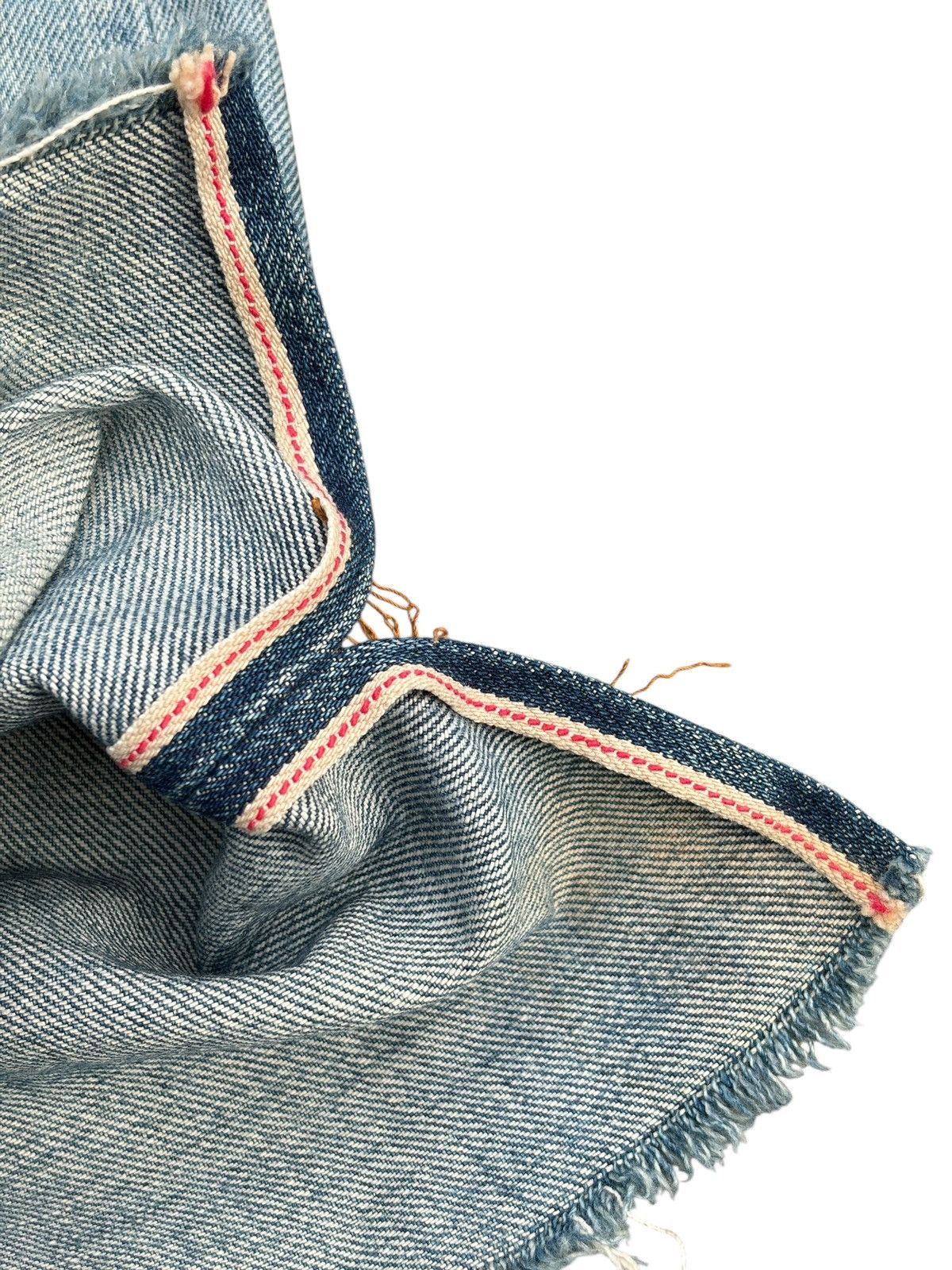 A.P.C. VINTAGE APC SELVEDGE SHORT SUNFADED RUSTY DISTRESSED DENIM Size US 29 - 5 Thumbnail