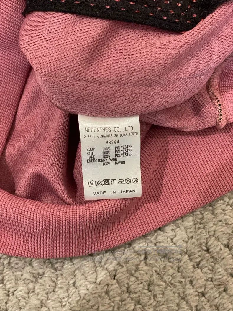 Needles Needles Rose Pink Butterfly Embroidered Stripe Zip Blazer Size US L / EU 52-54 / 3 - 6 Thumbnail