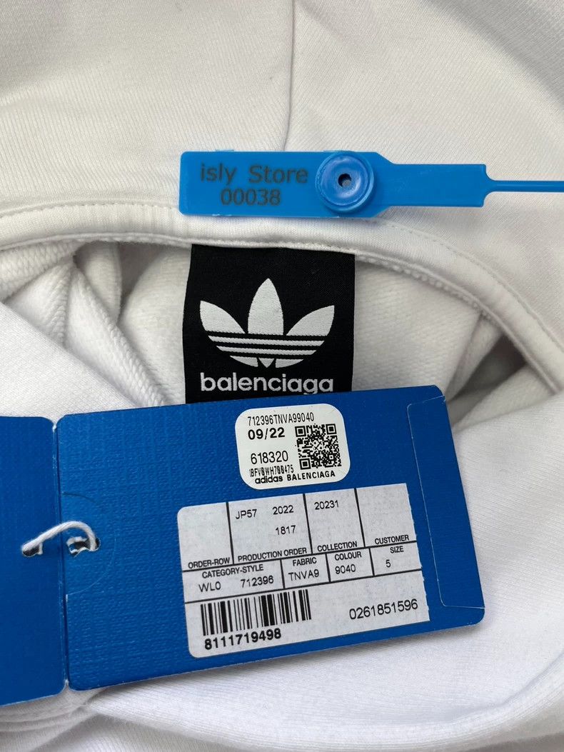 Balenciaga Balenciaga size 5 Logo Printed Hoodie Size US M / EU 48-50 / 2 - 4 Thumbnail