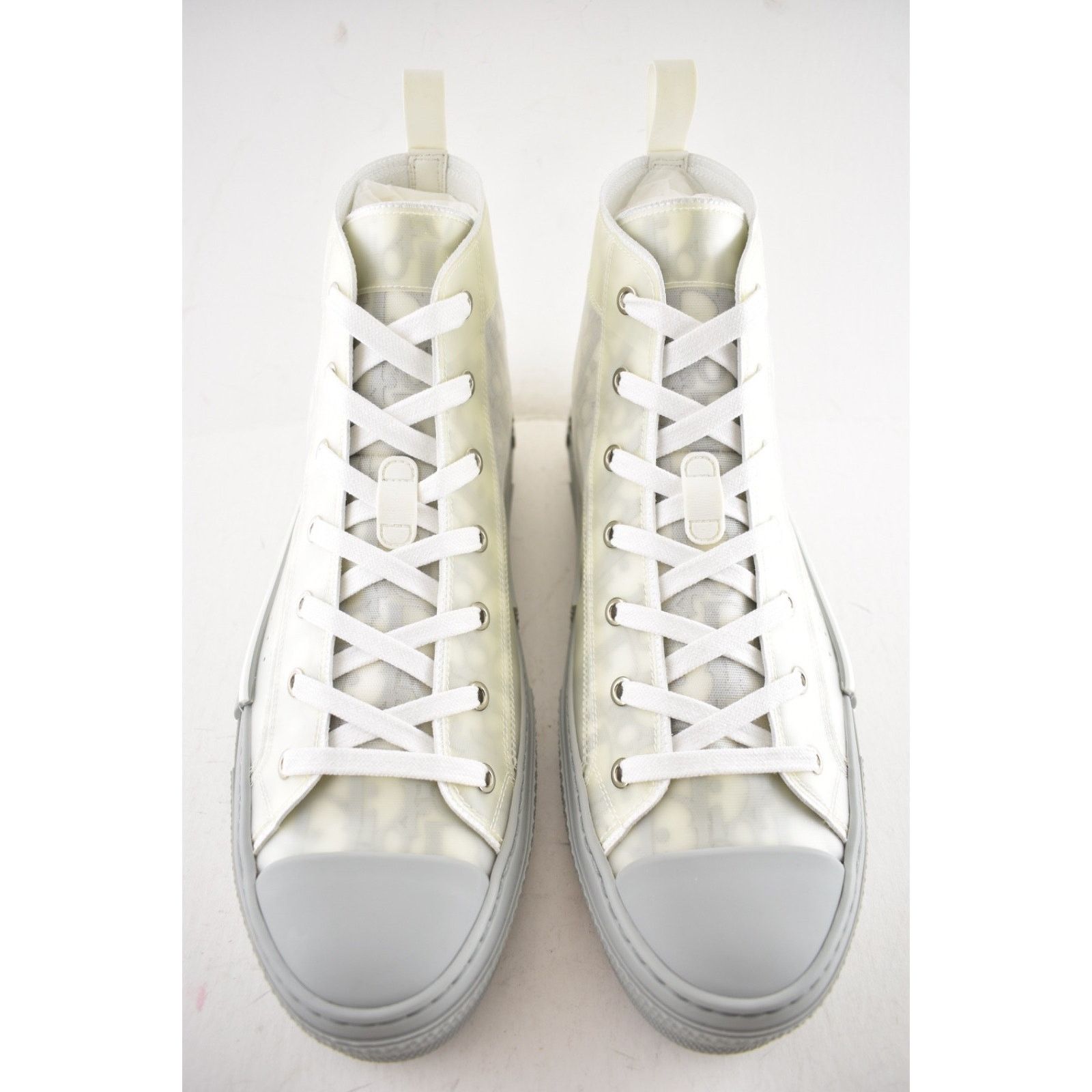 Dior Dior Mens B23 Grey Oblique High Top Sneaker 44 US 11 Size US 11 / EU 44 - 6 Thumbnail