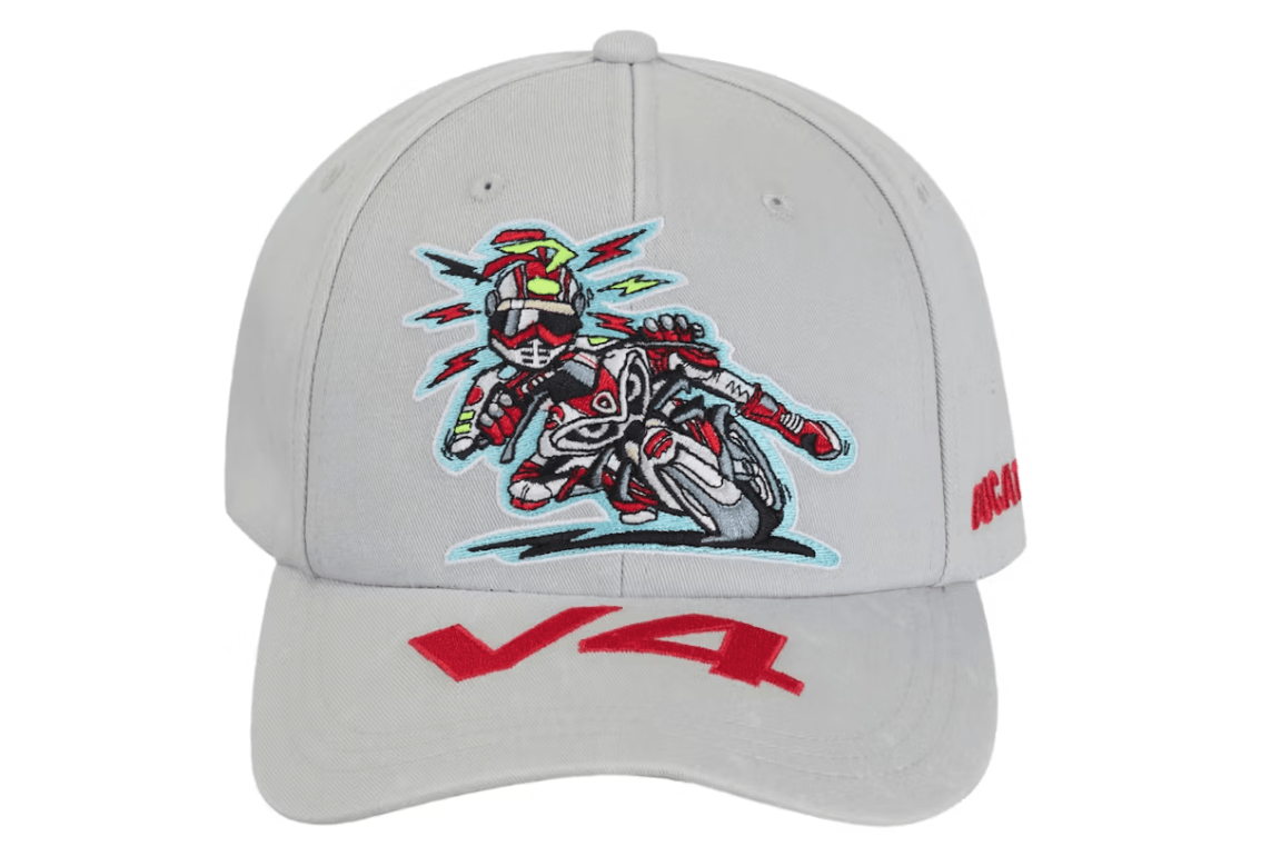 Supreme Supreme Ducati 6-Panel Hat Grey Size Adjustable Size ONE SIZE - 2 Thumbnail
