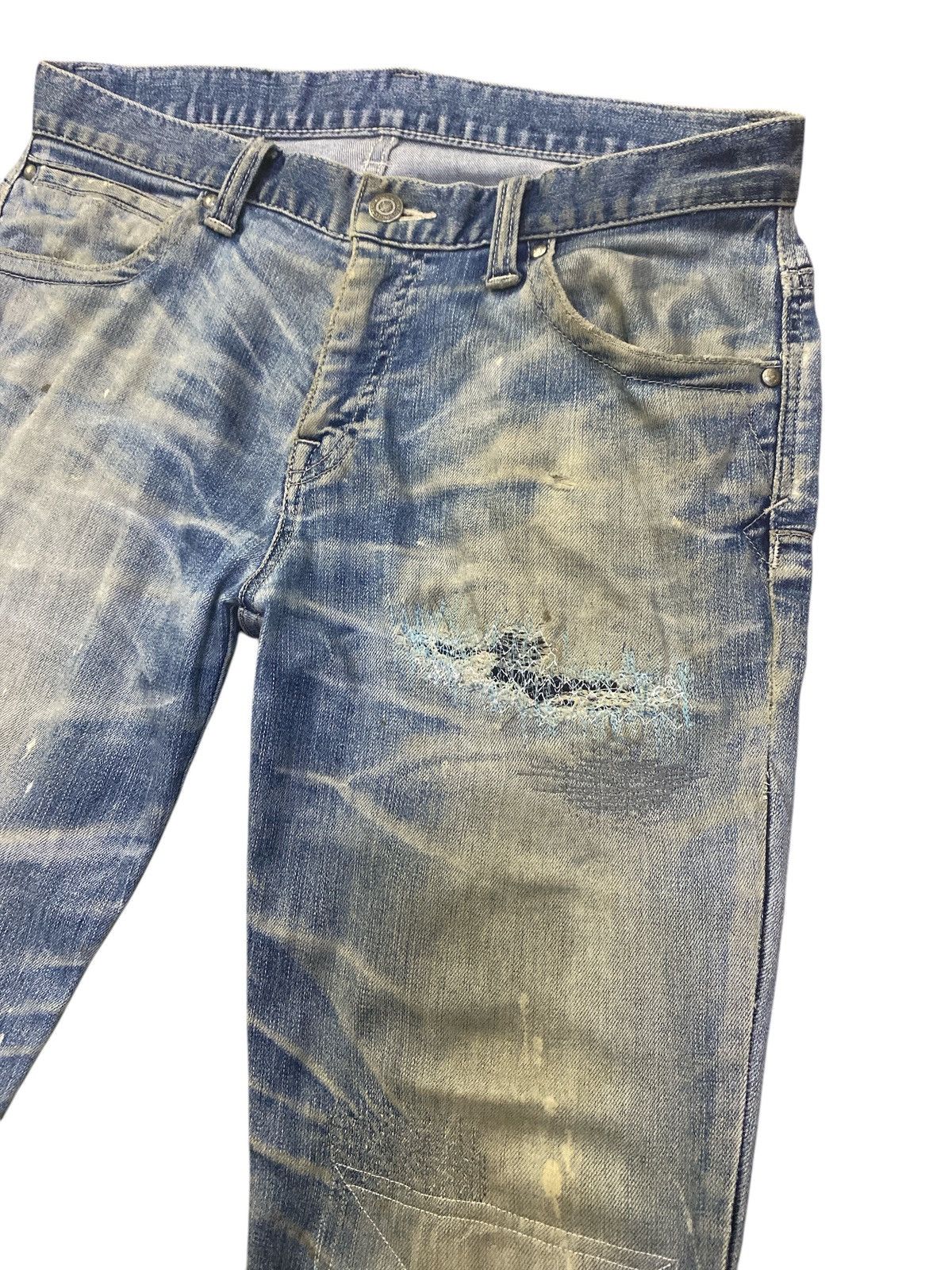 If Six Was Nine × Tornado Mart Vintage Tornado Mart Flared Denim Size US 32 / EU 48 - 3 Thumbnail