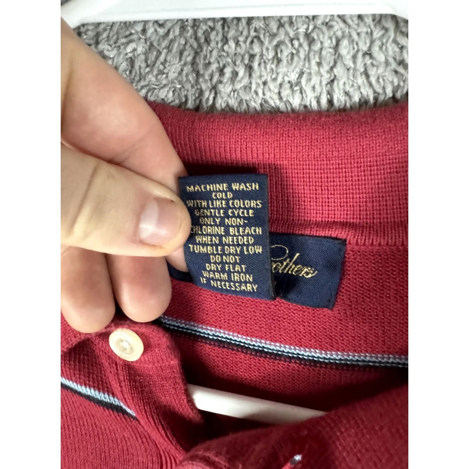 Brooks Brothers VINTAGE Brooks Brothers Polo Shirt Mens XL Red Striped Pima Cotton Short Sleeve Size US XL / EU 56 / 4 - 7 Thumbnail