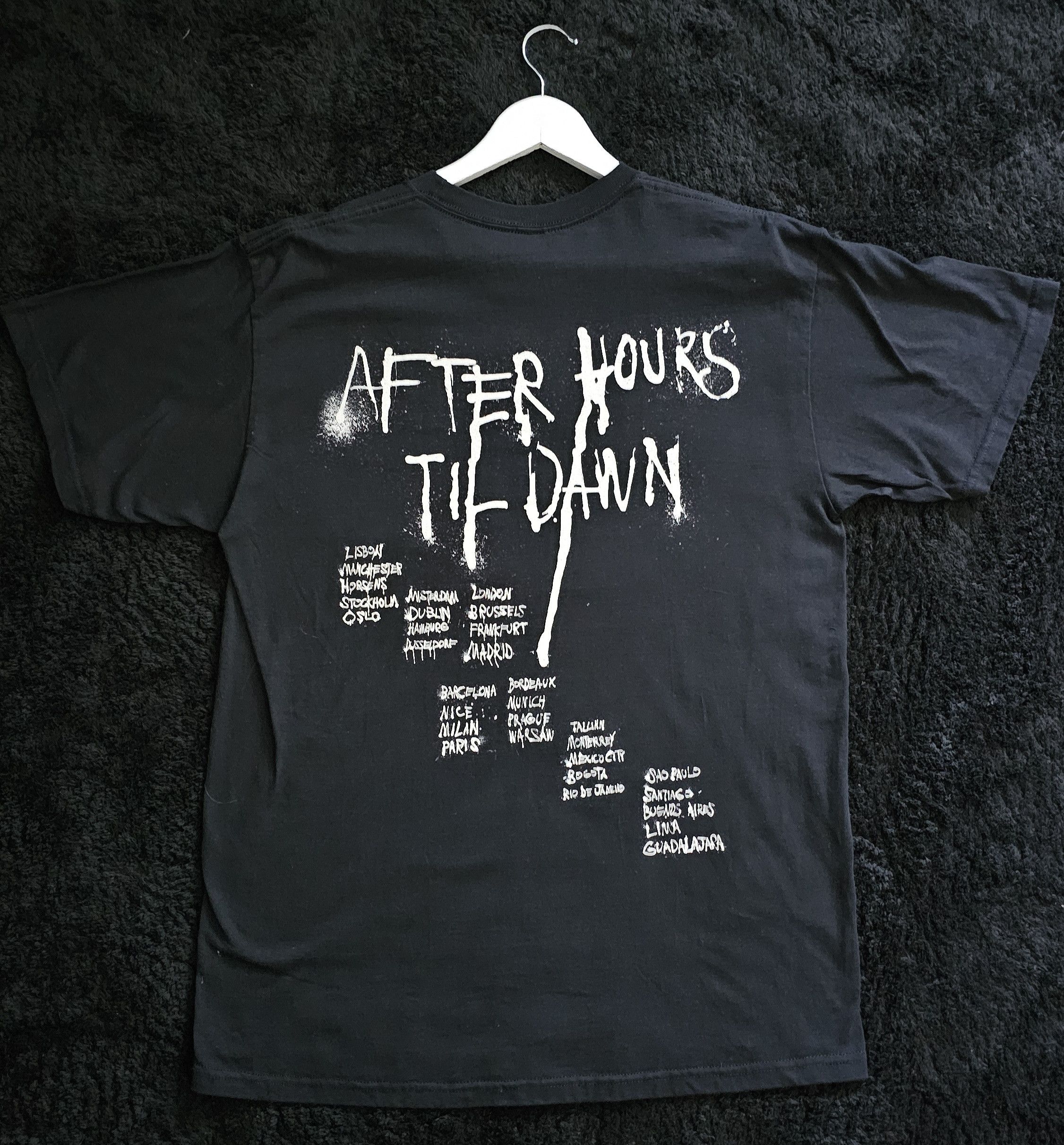 The Weeknd × XO The Weeknd XO After Hours Til Dawn Tour Shirt Size US L / EU 52-54 / 3 - 2 Thumbnail