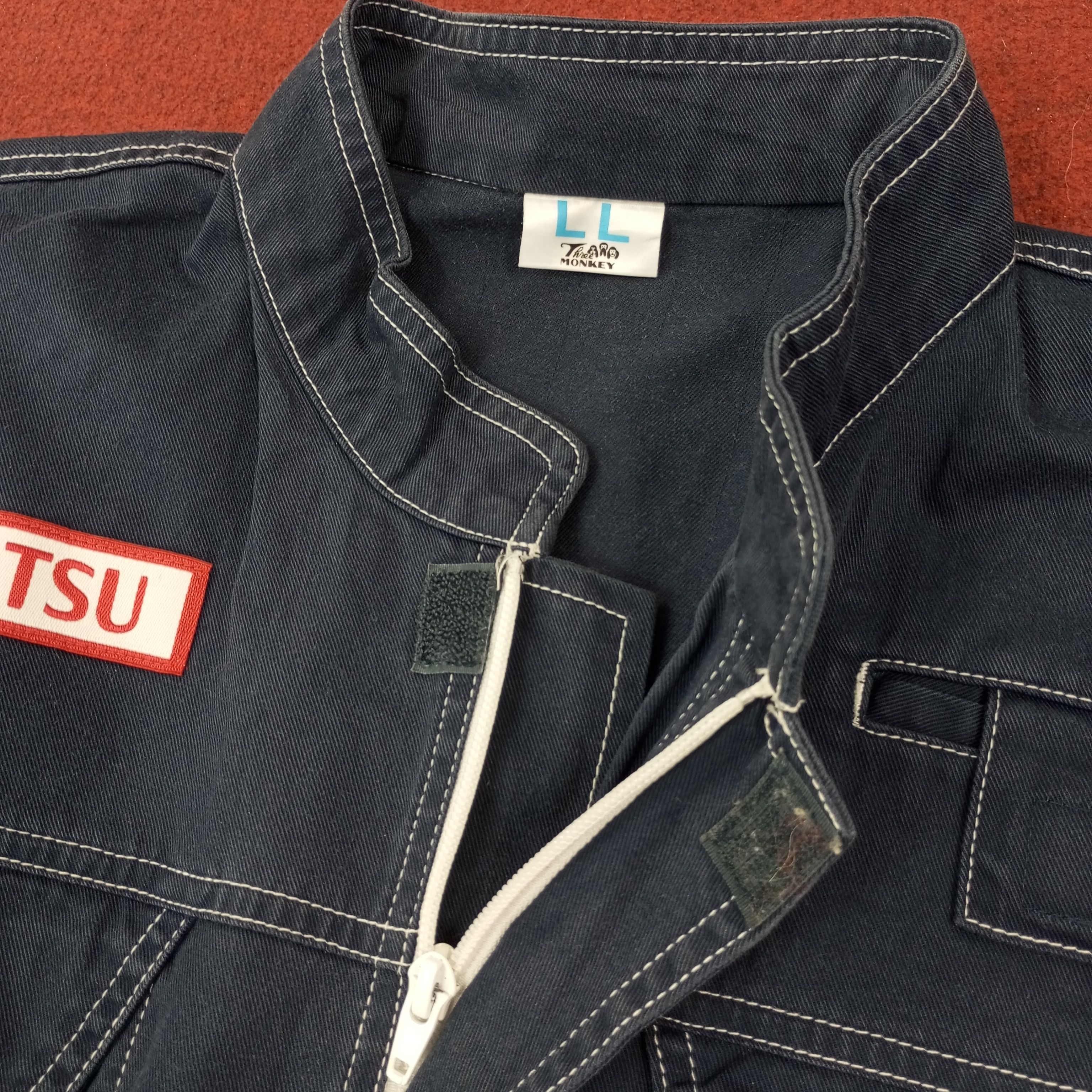 Vintage Daihatsu Japanese Motorsports Coverall Jacket c232n4 Size US L / EU 52-54 / 3 - 8 Thumbnail