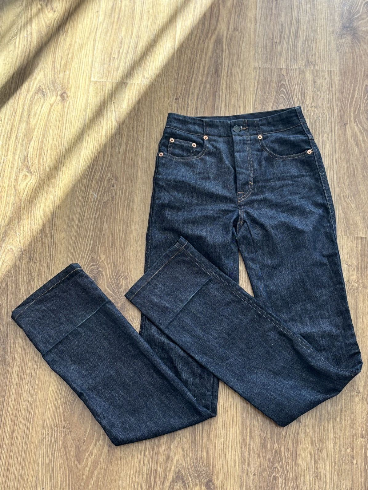 Filippa K Filippa K Dark Blue Straight Jeans Size 26/34 EU 34 Size 26" / US 2 / IT 38 - 1 Thumbnail