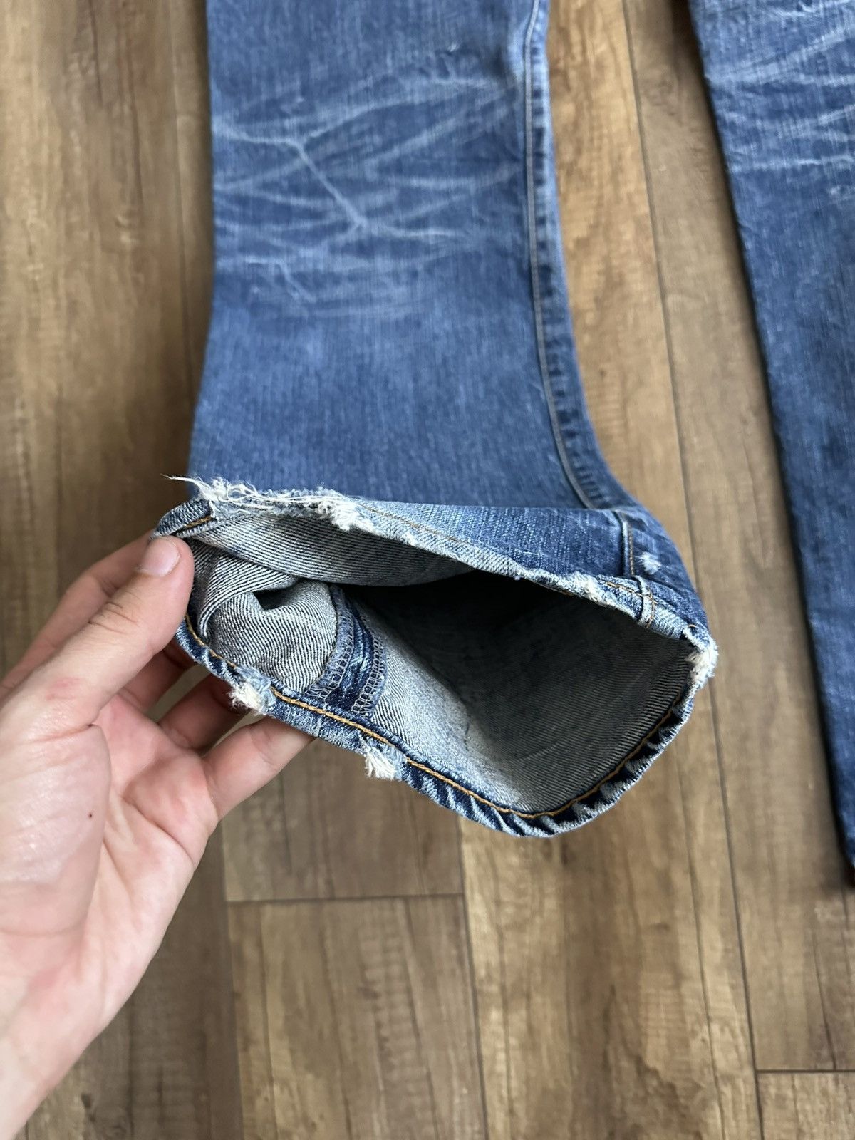 Prps PRPS Japanese Washed Denim Jeans Size US 36 / EU 52 - 10 Thumbnail