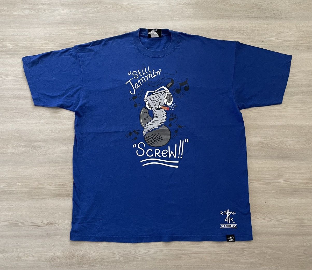 Rap Tees × Vintage Vintage Y2K Algierz Still Jammin Screw Mike D Raptee 4XL Size US XXL / EU 58 / 5 - 1 Thumbnail
