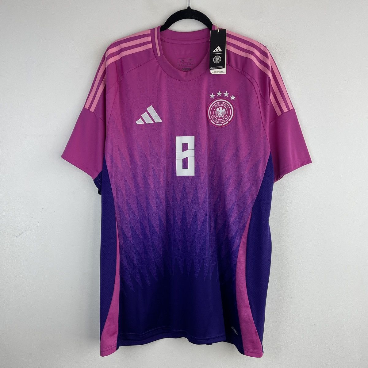 Adidas Germany Toni Kroos Adidas Genuine Jersey 2024/2025 size 2XL Size US XXL / EU 58 / 5 - 2 Thumbnail