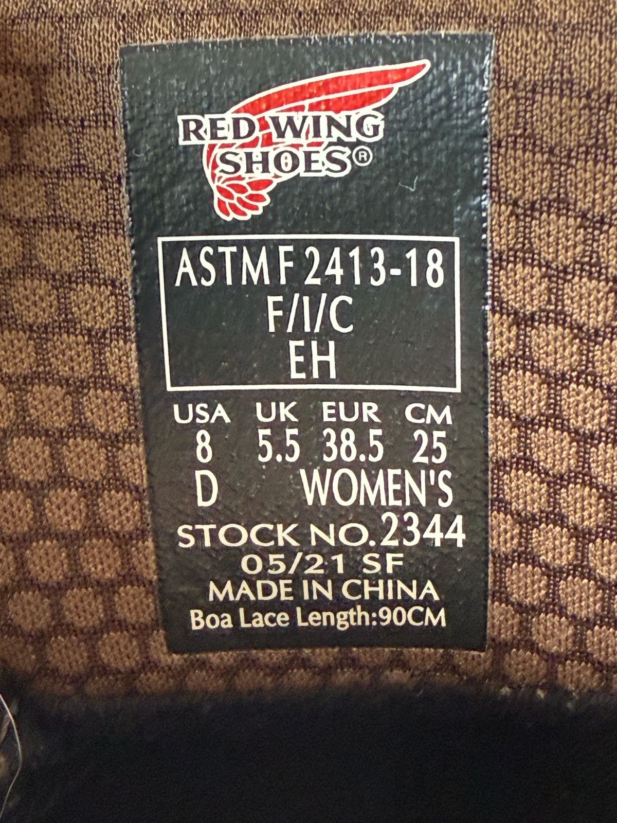 Red Wing Redwing safety toe boots Size US 8 / IT 38 - 4 Thumbnail