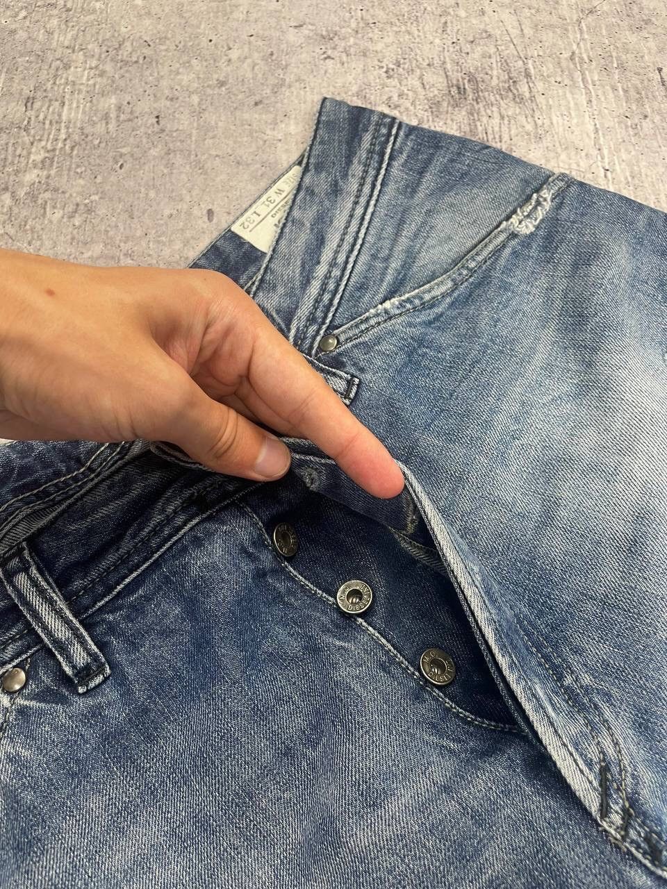 Diesel Vintage Diesel Jodar Straight Fit Denim Jeans Y2K Size US 31 - 7 Thumbnail