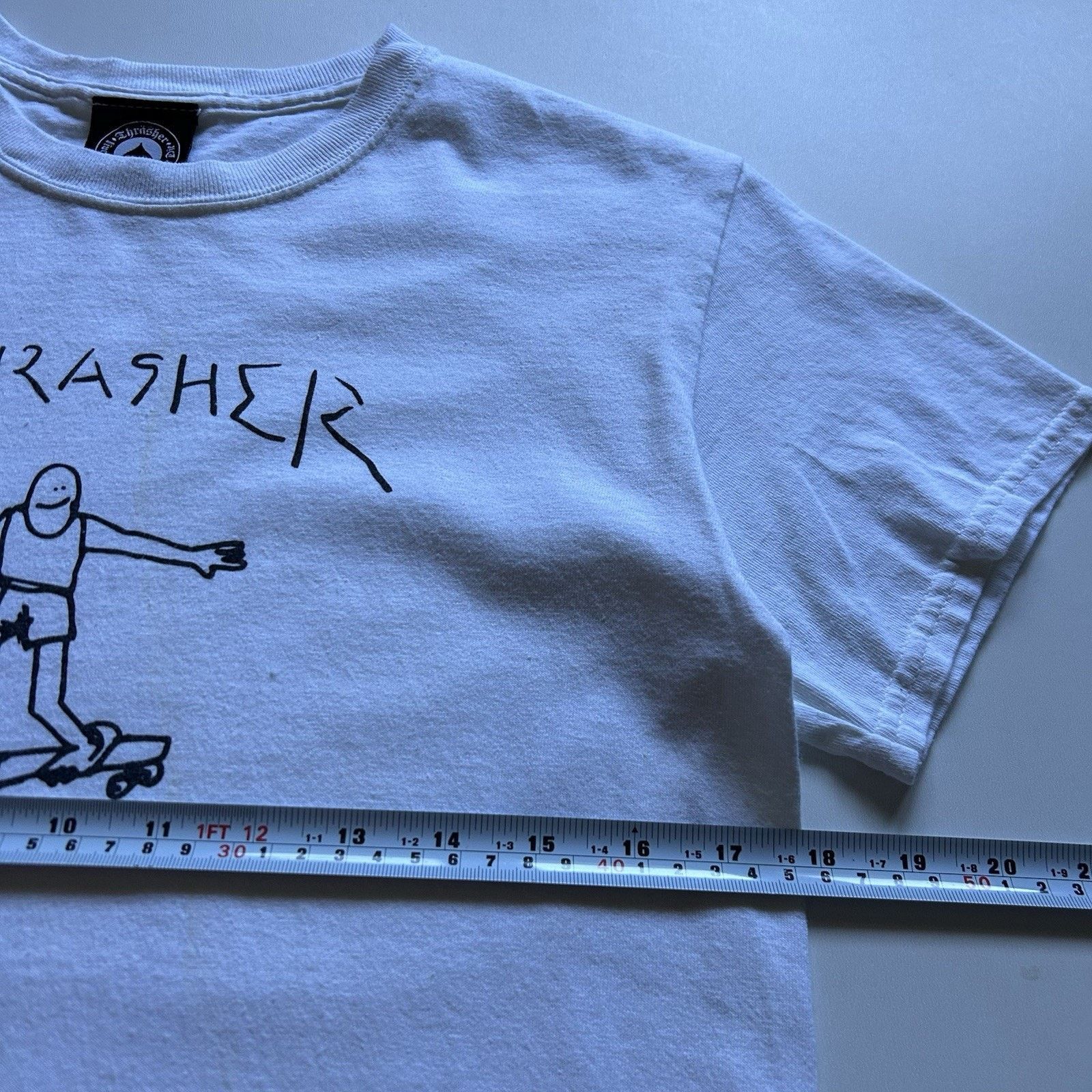 Thrasher Thrasher Magazine T Shirt Small White Skateboarding Rare Size US S / EU 44-46 / 1 - 3 Thumbnail
