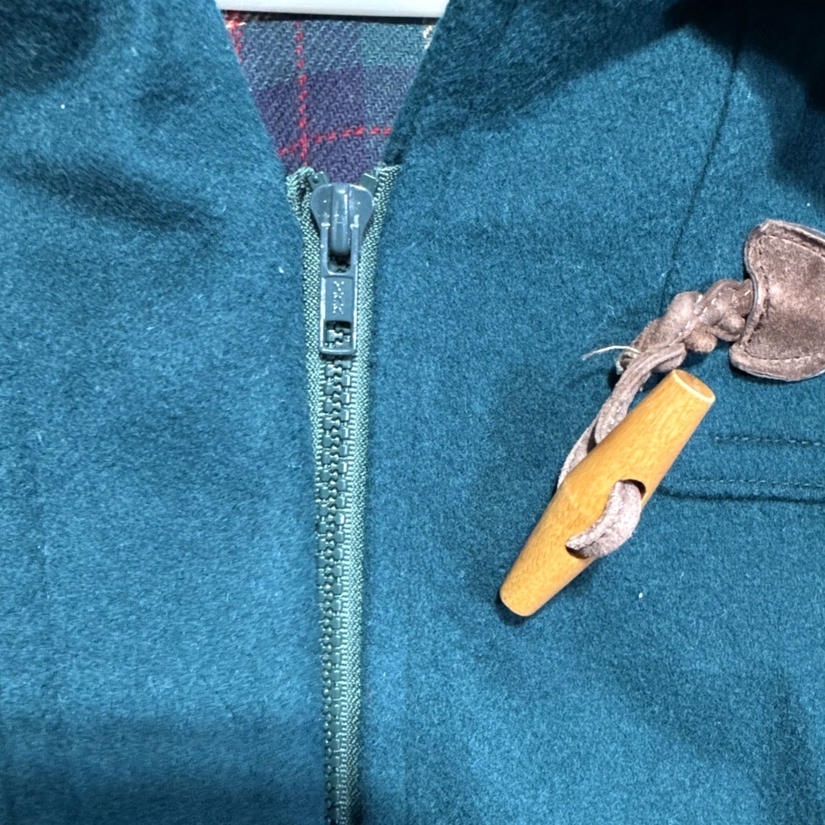 Vintage VINTAGE L.L. Bean Wool Duffle Coat Jacket Womens Size L Green Toggle Long Sleeve Size L / US 10 / IT 46 - 5 Thumbnail