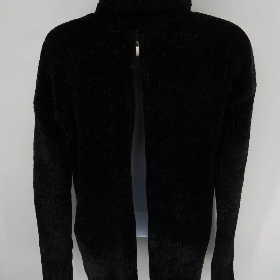 Other Marled High Low Turtleneck Sweater XS Black NWT $70 Size XS / US 0-2 / IT 36-38 - 4 Thumbnail