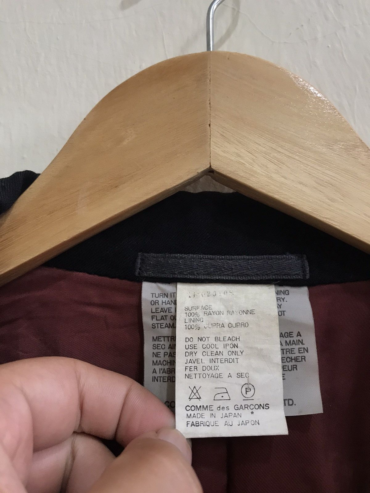 Comme des Garcons Homme Plus × Designer Rare Vintage 1992 Comme Des Garcons Homme Plus Long Jacket Size US S / EU 44-46 / 1 - 5 Thumbnail