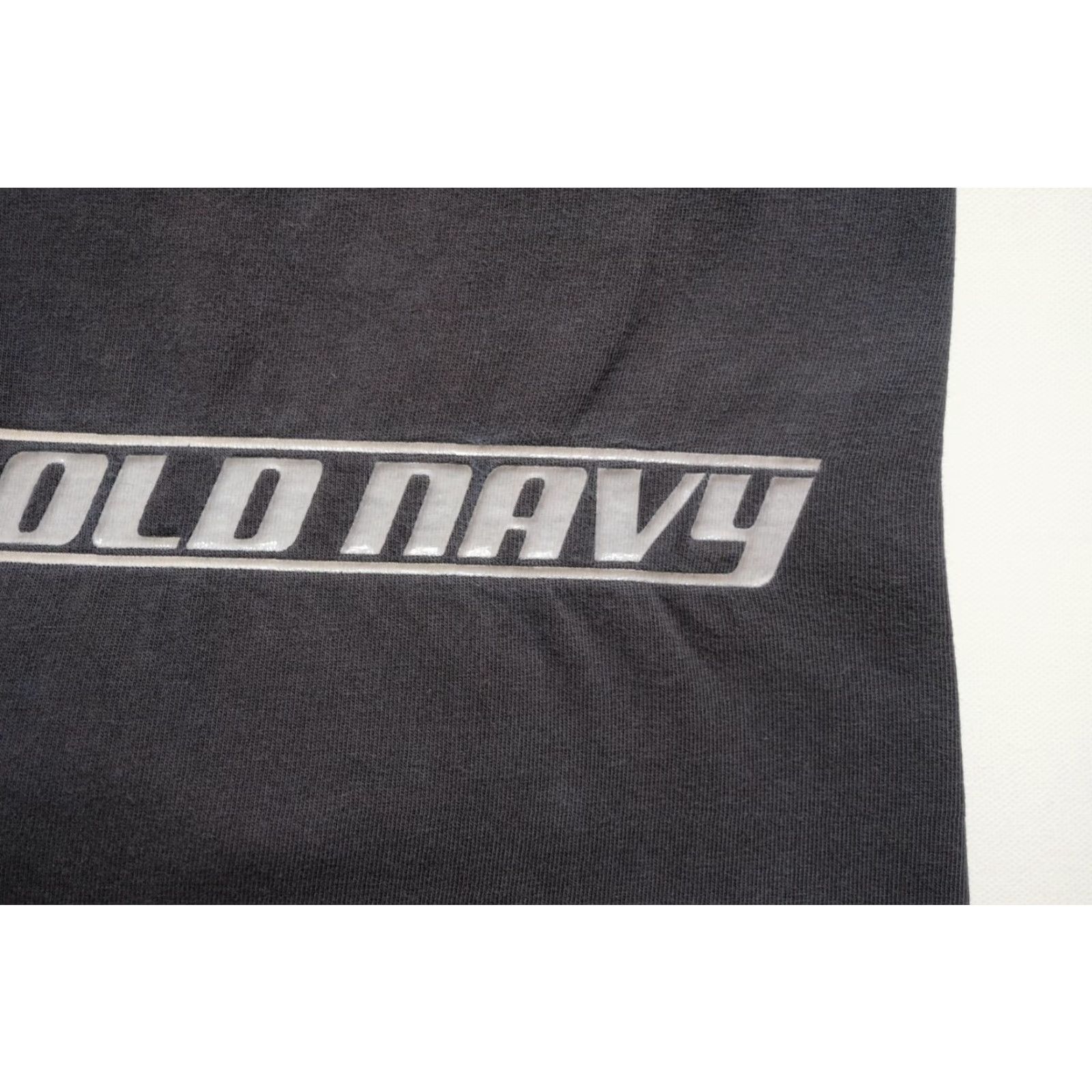 Old Navy VINTAGE Old Navy 90s Graphic Print T-Shirt Men L Black Cotton 1990s Distressed FTB Size US L / EU 52-54 / 3 - 4 Thumbnail