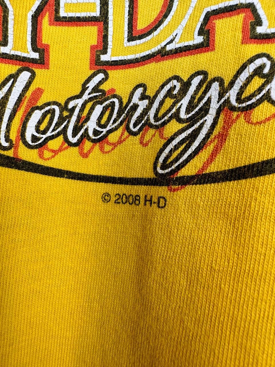 Harley Davidson × Vintage Vintage 2008 Harley Davidson racing moto t-shirt Size US L / EU 52-54 / 3 - 2 Thumbnail
