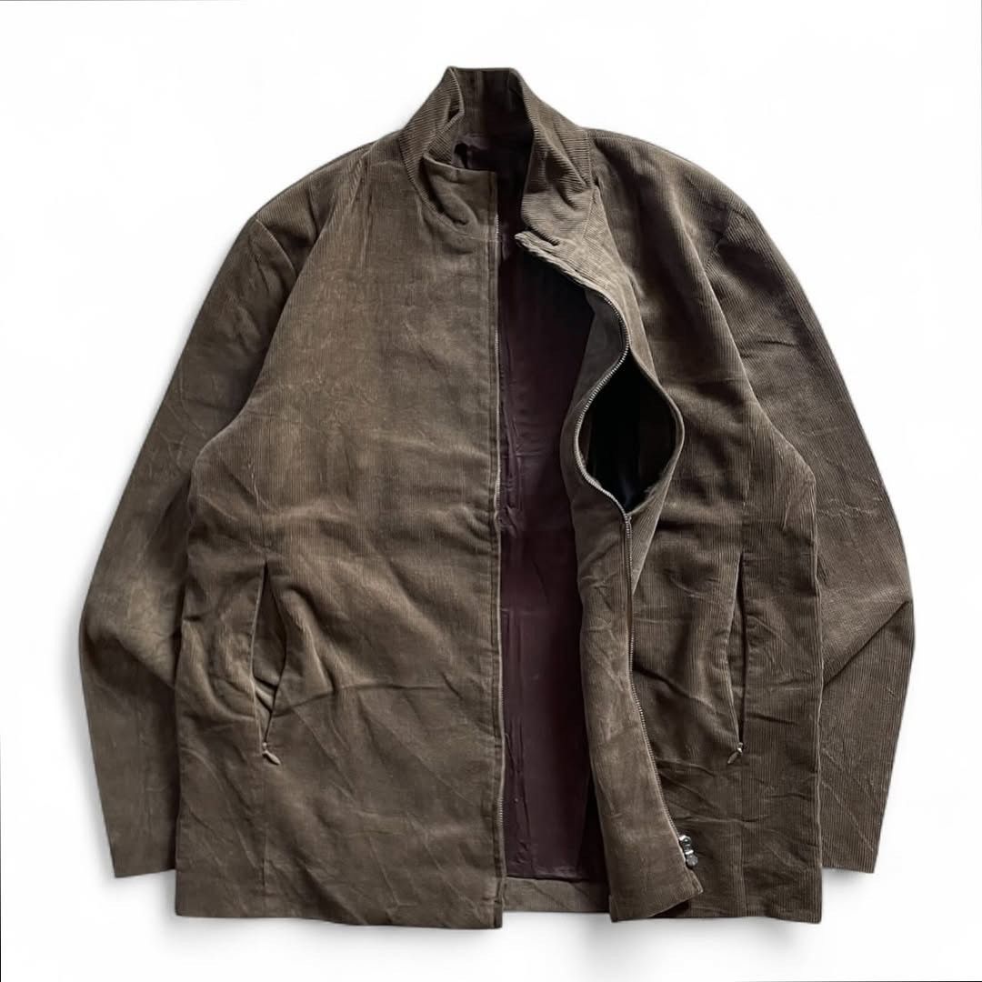 Issey Miyake TETE HOMME Hidden Pocket Corduroy Jacket Size US L / EU 52-54 / 3 - 8 Thumbnail