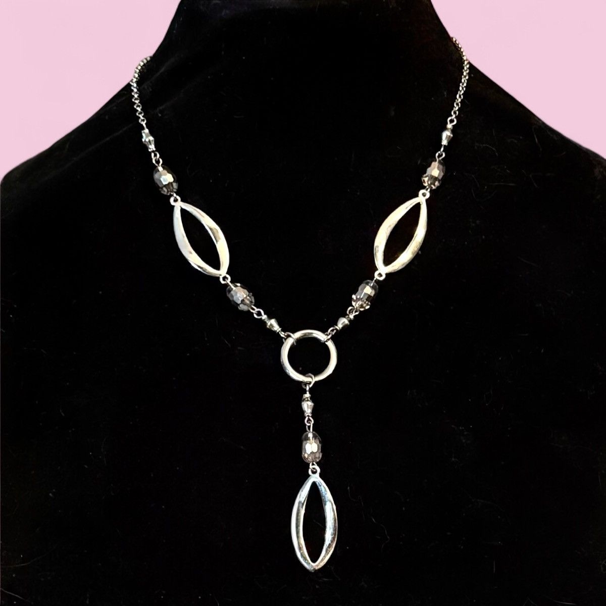 Other Lia Sophia Escapade silver tone Y necklace Size ONE SIZE - 1 Thumbnail