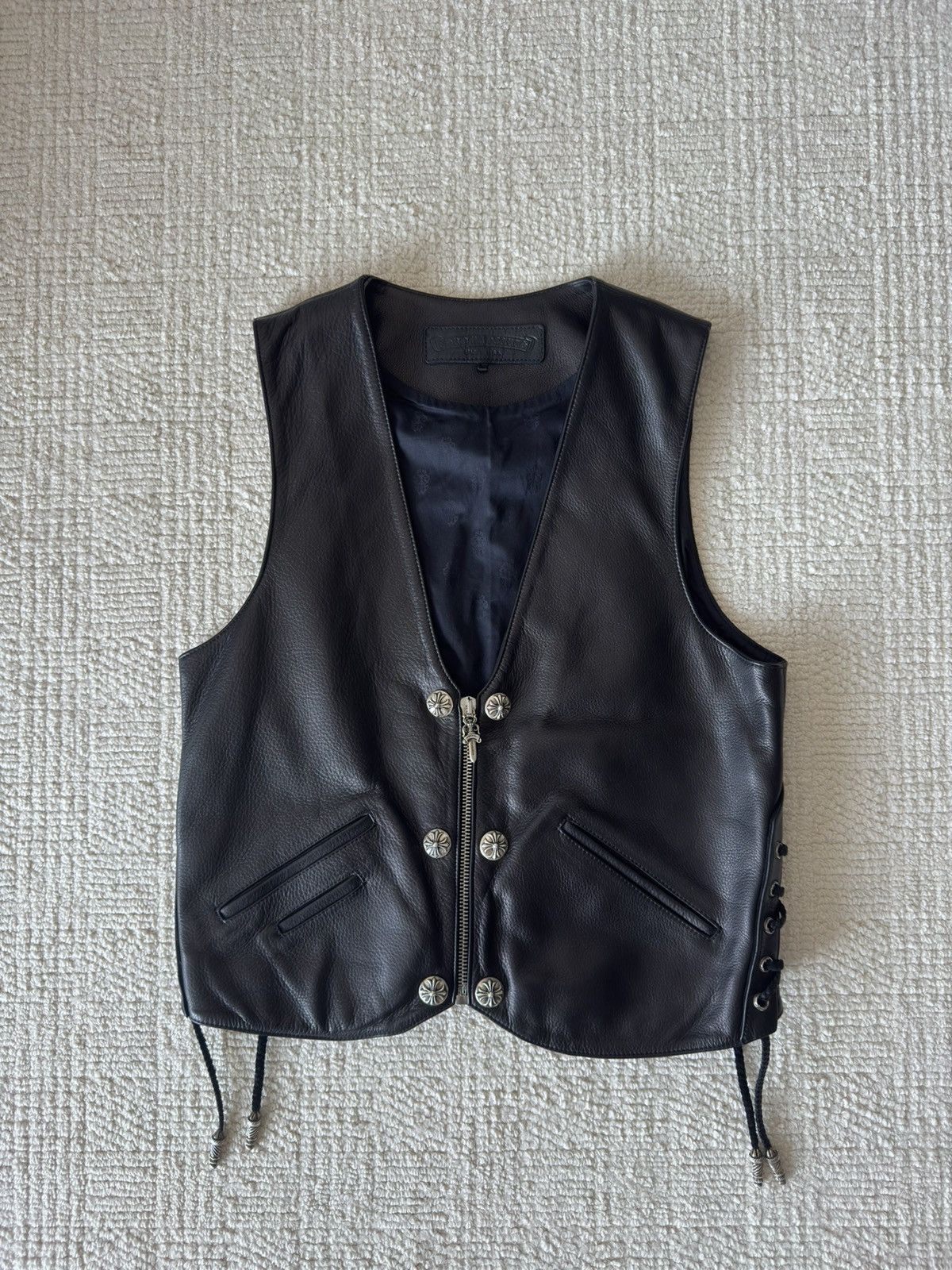 CHROME HEARTS New Lace-up Vest