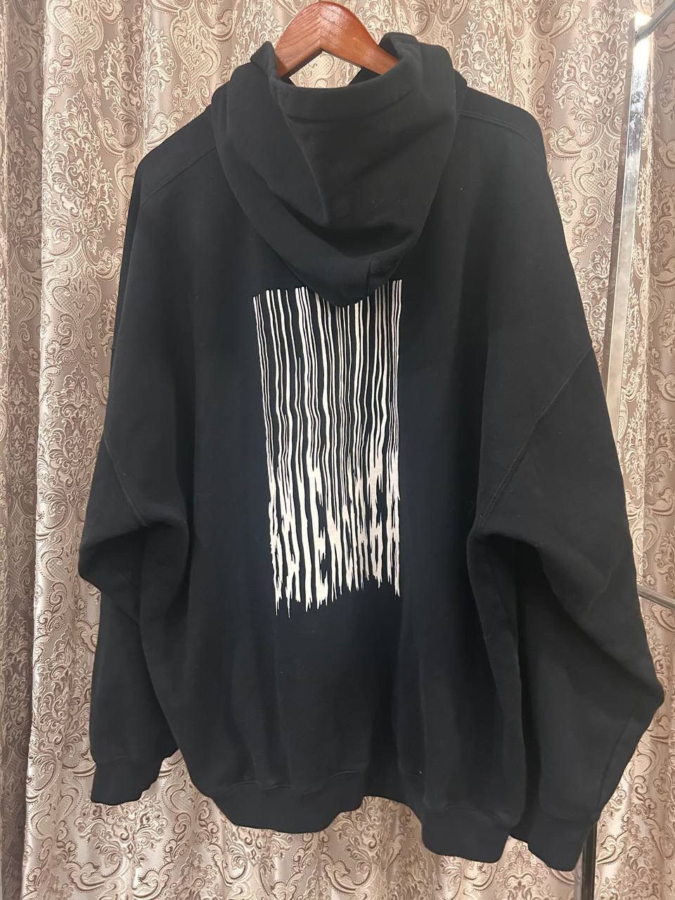 Balenciaga Balenciaga blurry logo printed hoodie Size US XS / EU 42 / 0 - 2 Thumbnail