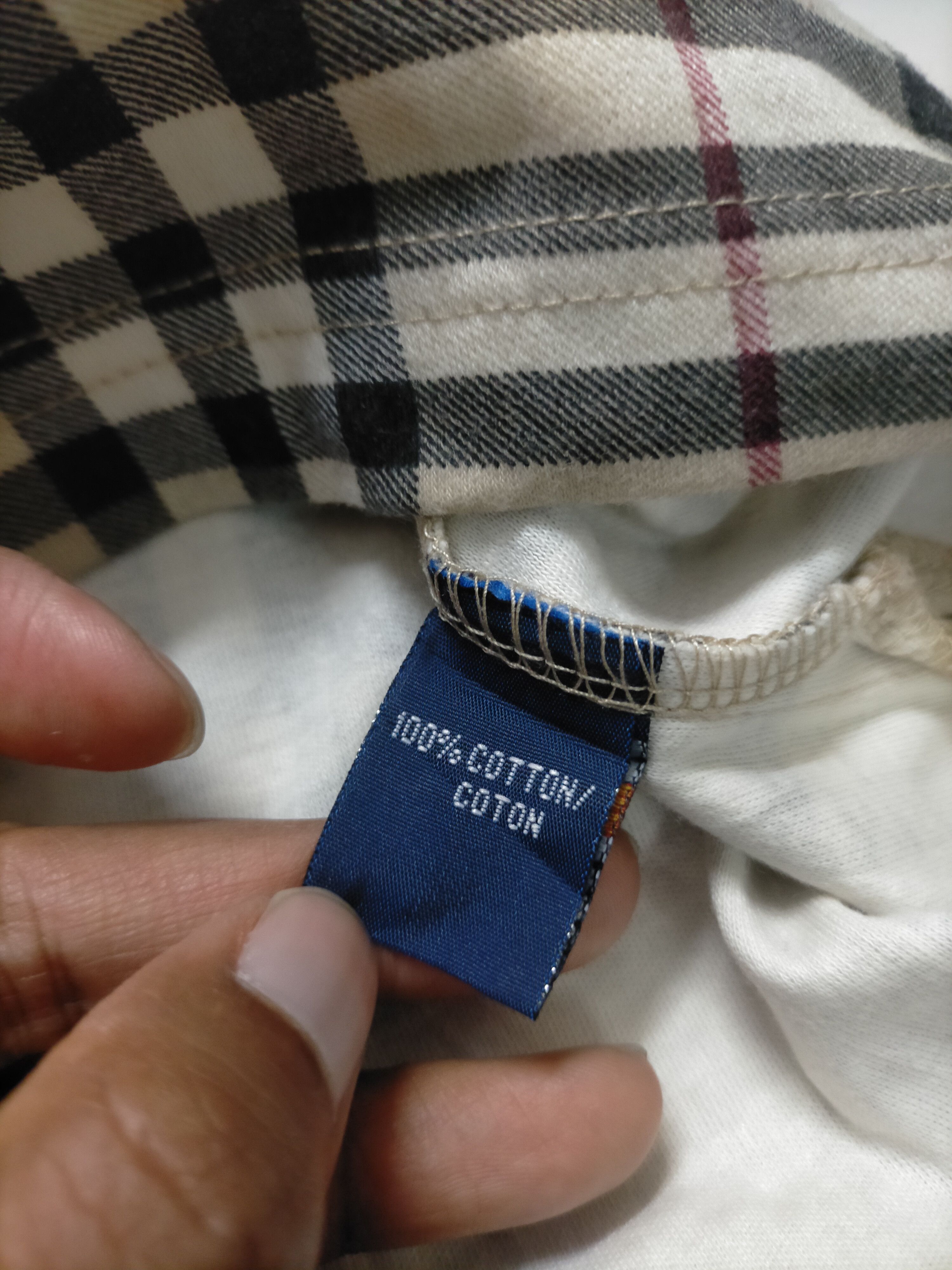 Burberry 🔥 Vintage Burberry Nova Check Tshirt Size US M / EU 48-50 / 2 - 6 Thumbnail