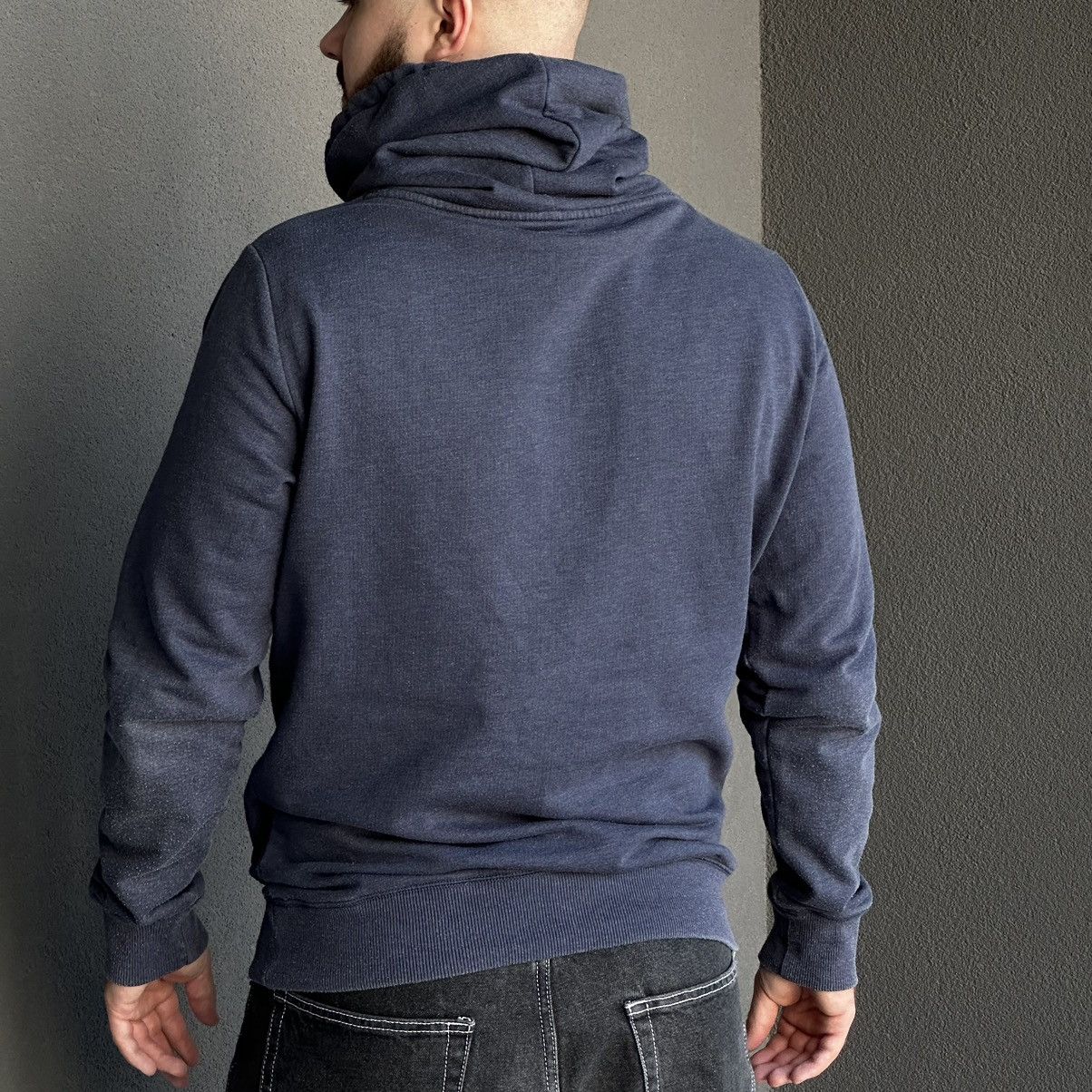 Diesel Vintage Diesel Hoodie Big Logo Double Neck Y2K 00s USA Size US L / EU 52-54 / 3 - 3 Thumbnail