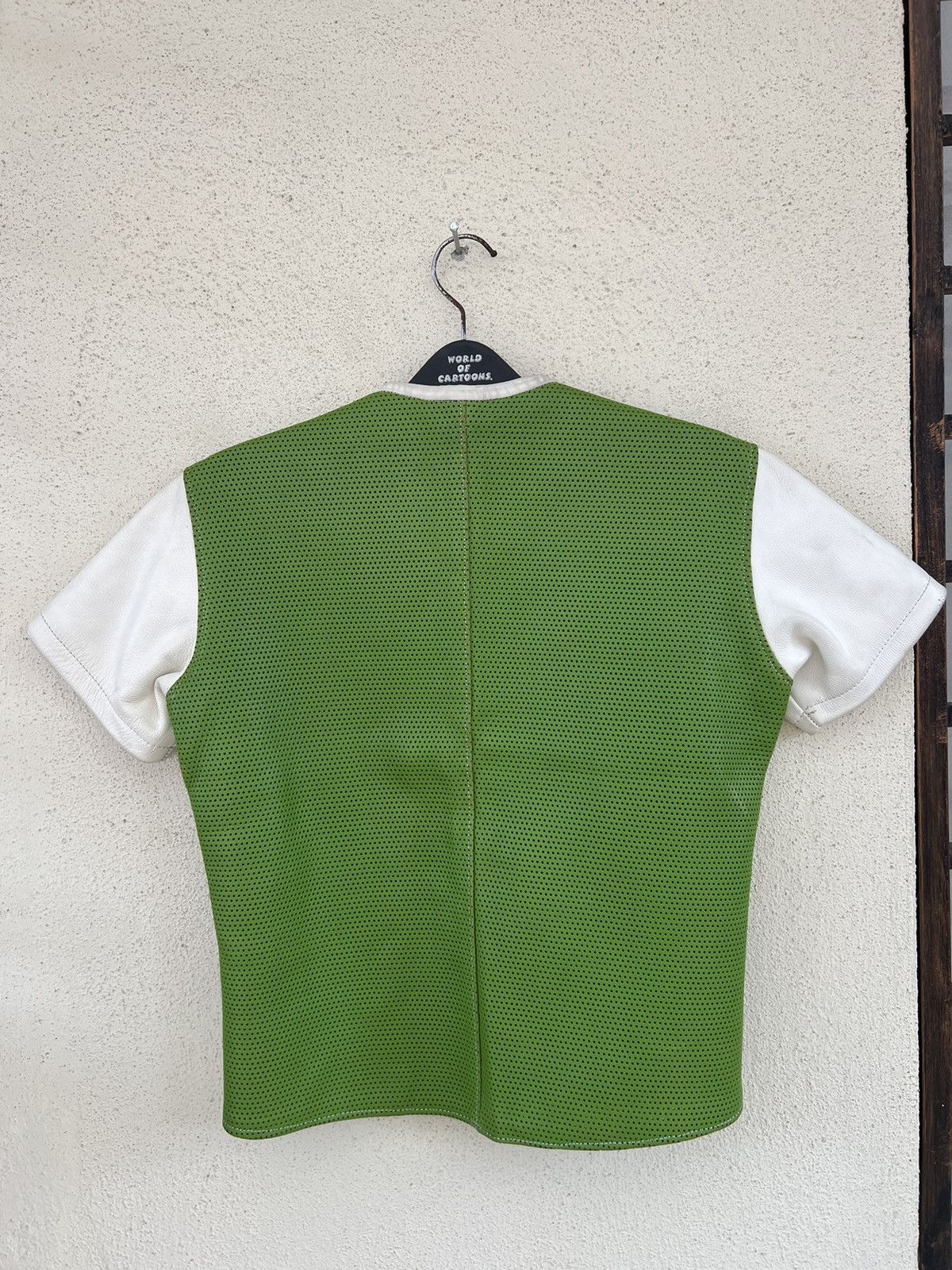 Freewheelers × Jelado × The Flat Head Seven Arrows Japan Mesh Leather Biker Shirt Size US M / EU 48-50 / 2 - 10 Thumbnail