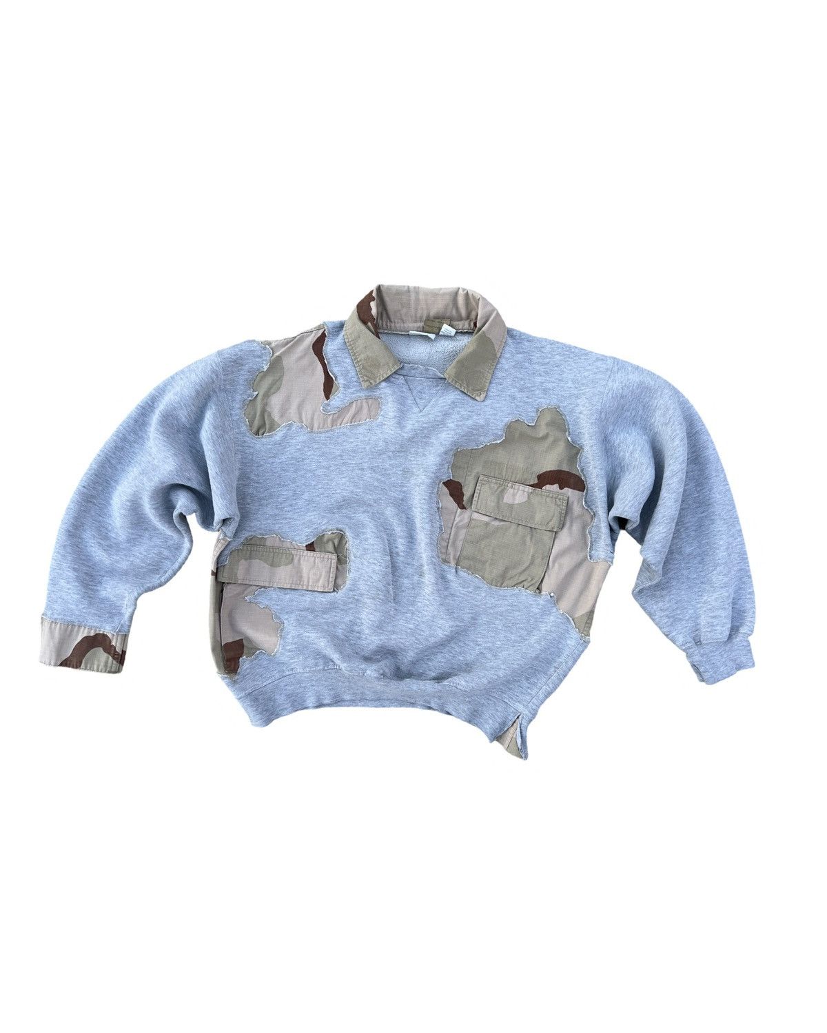 Camo sweater
