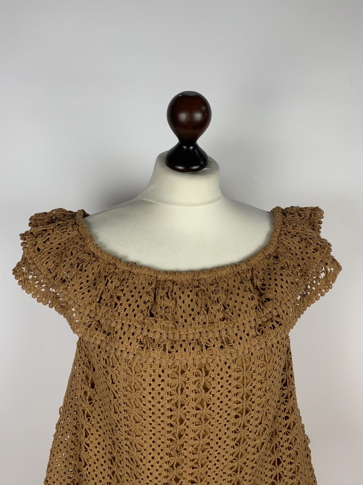 Sezane Sezane Fait Alec Amour Crochet T-Shirt Short Sleeve Size XL Size XL / US 12-14 / IT 48-50 - 2 Thumbnail
