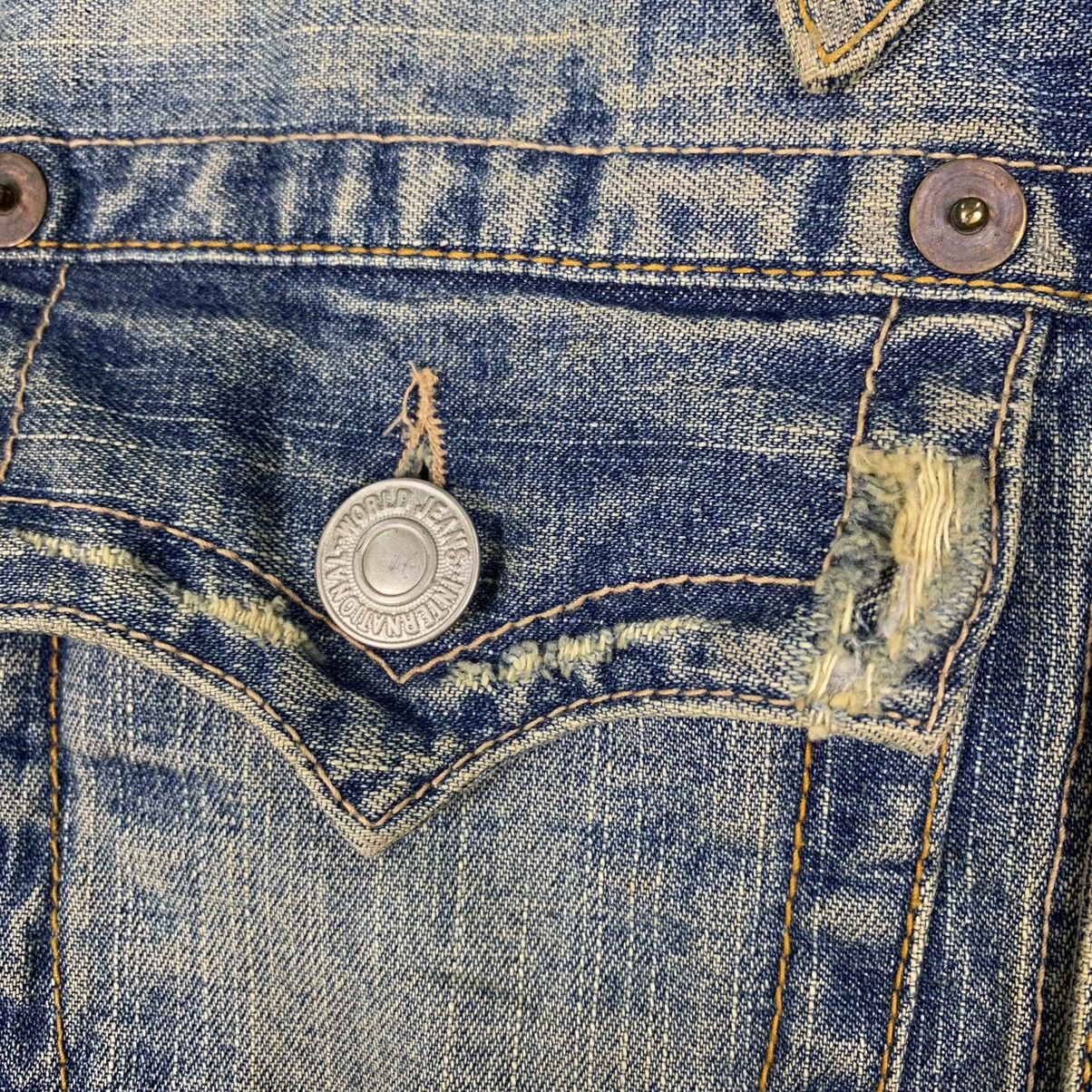 Japanese Brand Denim JK Style Distressed Denim Jacket Size US M / EU 48-50 / 2 - 6 Thumbnail