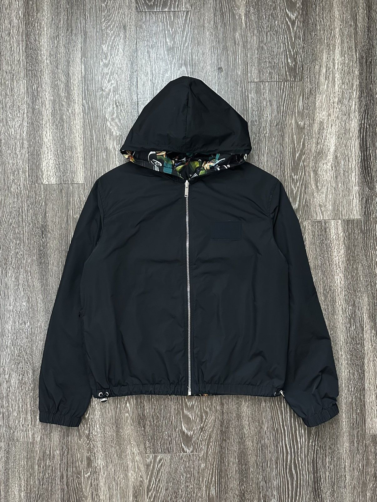 Givenchy Givenchy Reversible Motel Black Windbreaker Jacket Size US XL / EU 56 / 4 - 3 Thumbnail