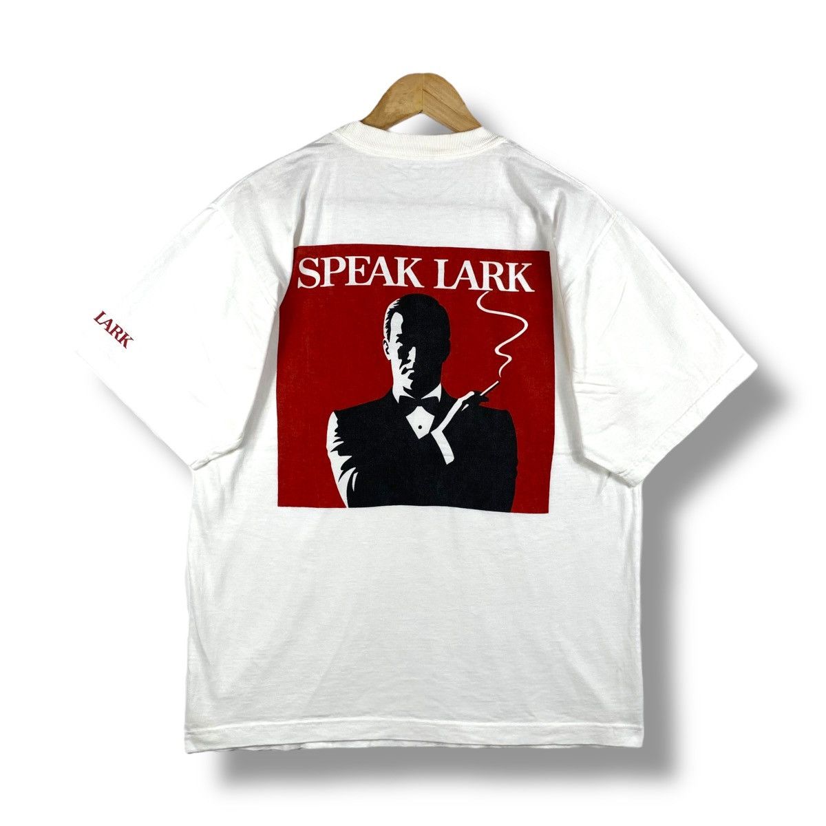 Vintage Vintage 90's SPEAK LARK Graphic Promo Tee Shirt Large Size Size US L / EU 52-54 / 3 - 1 Thumbnail
