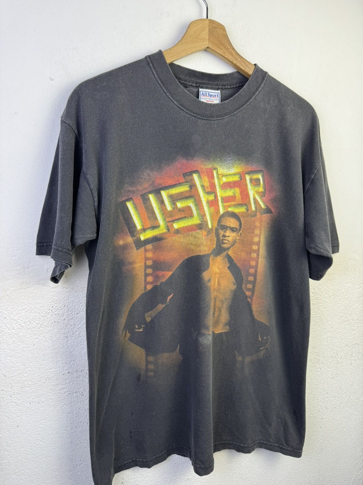 Rap Tees Vintage Usher Raptees Size US M / EU 48-50 / 2 - 2 Thumbnail