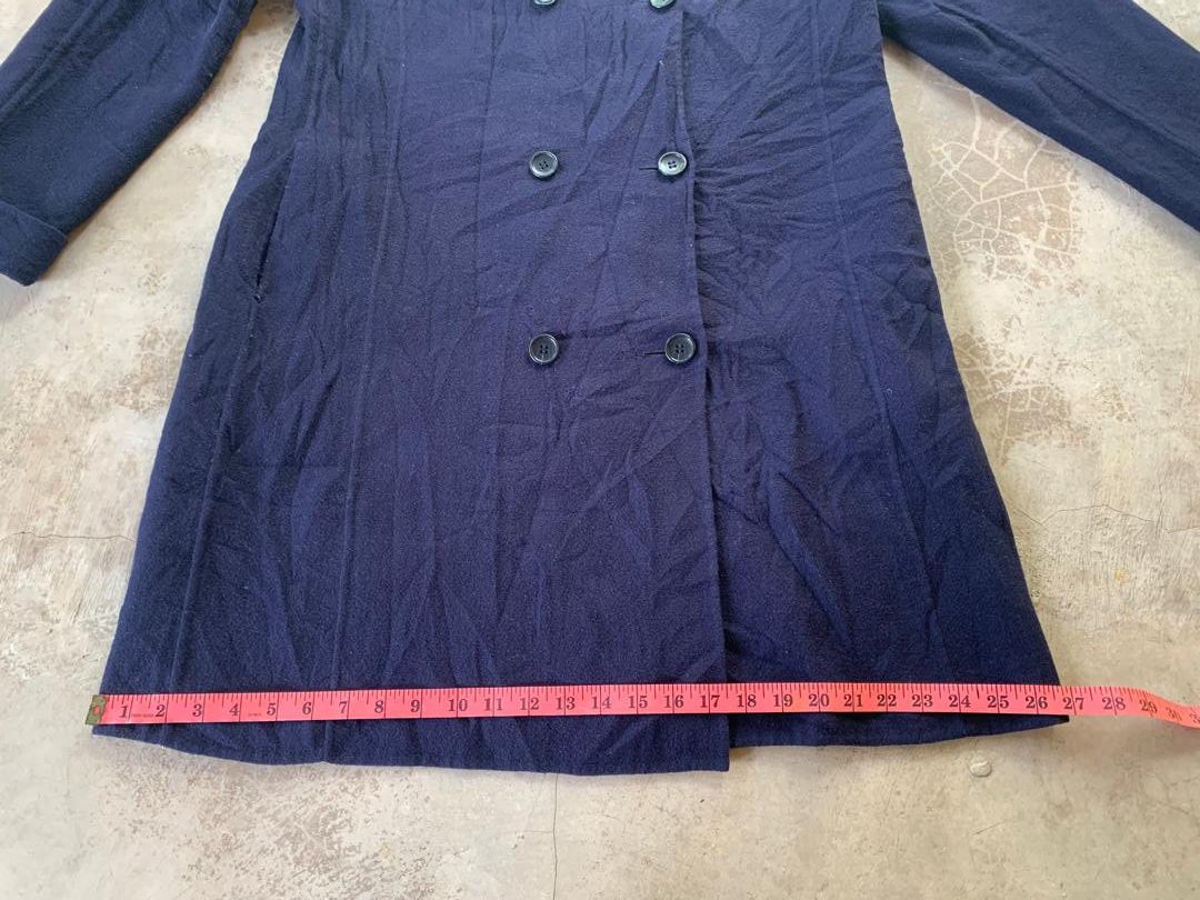 DKNY DKNY Long Coat Wool Size M / US 6-8 / IT 42-44 - 14 Thumbnail
