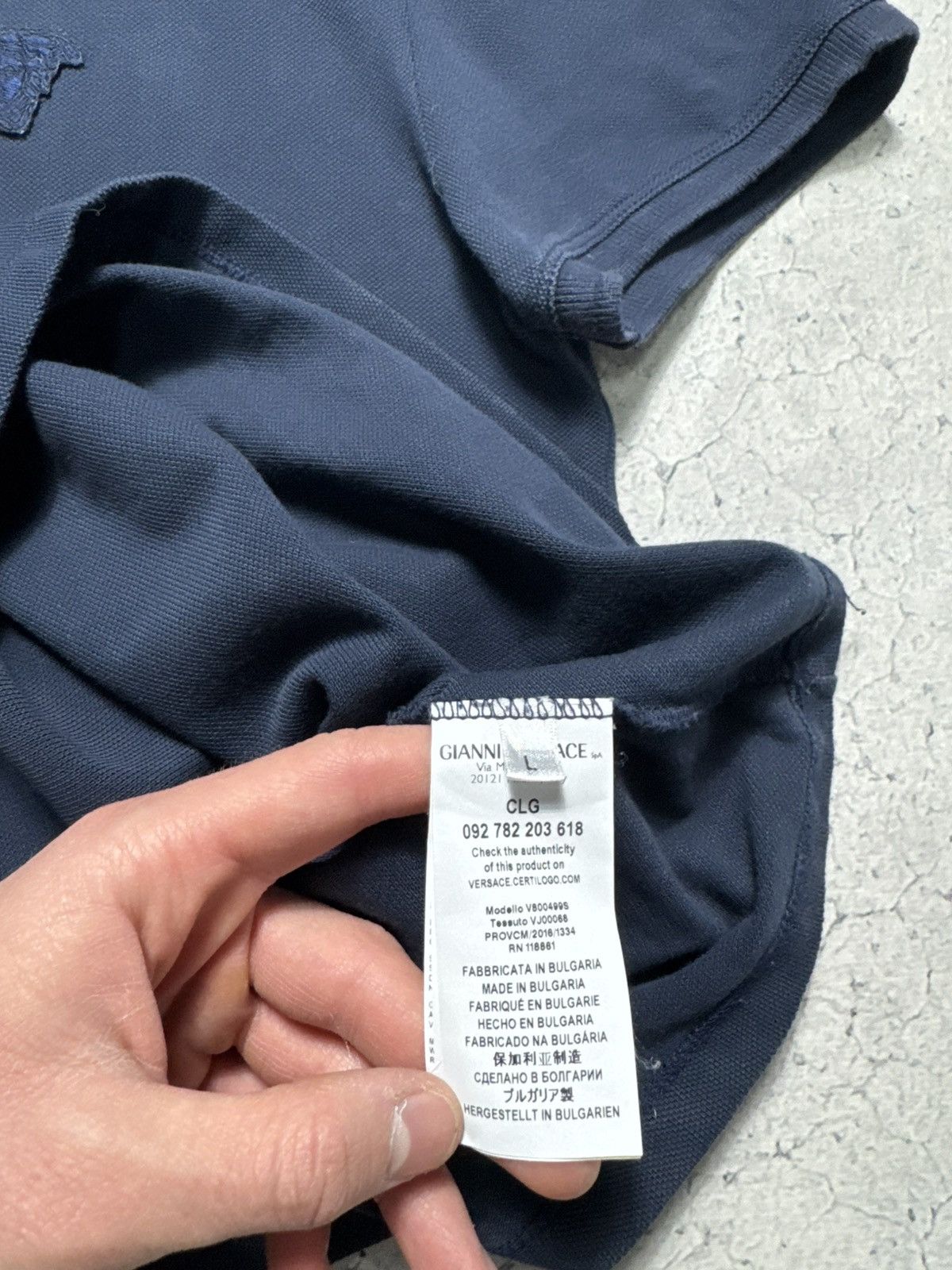 Versace Versace Collection Vintage Luxury Polo Shirt Medusa Size US L / EU 52-54 / 3 - 8 Thumbnail