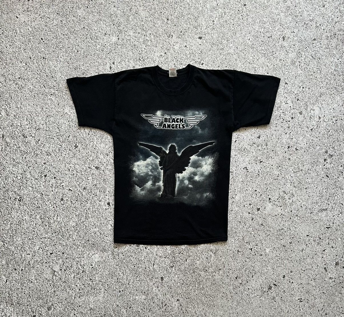 Band Tees × Vintage 2009 Ron Phillips Black Angles Spread Your Wings T-Shirt Size US L / EU 52-54 / 3 - 1 Thumbnail