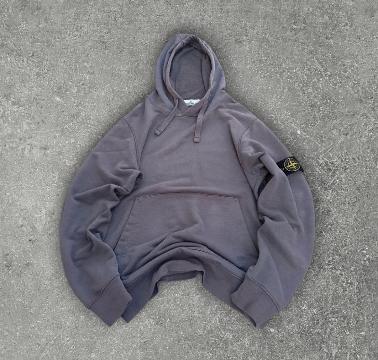 Stone Island Stone island gray hoodie sweatshirt Size US S / EU 44-46 / 1 - 1 Thumbnail