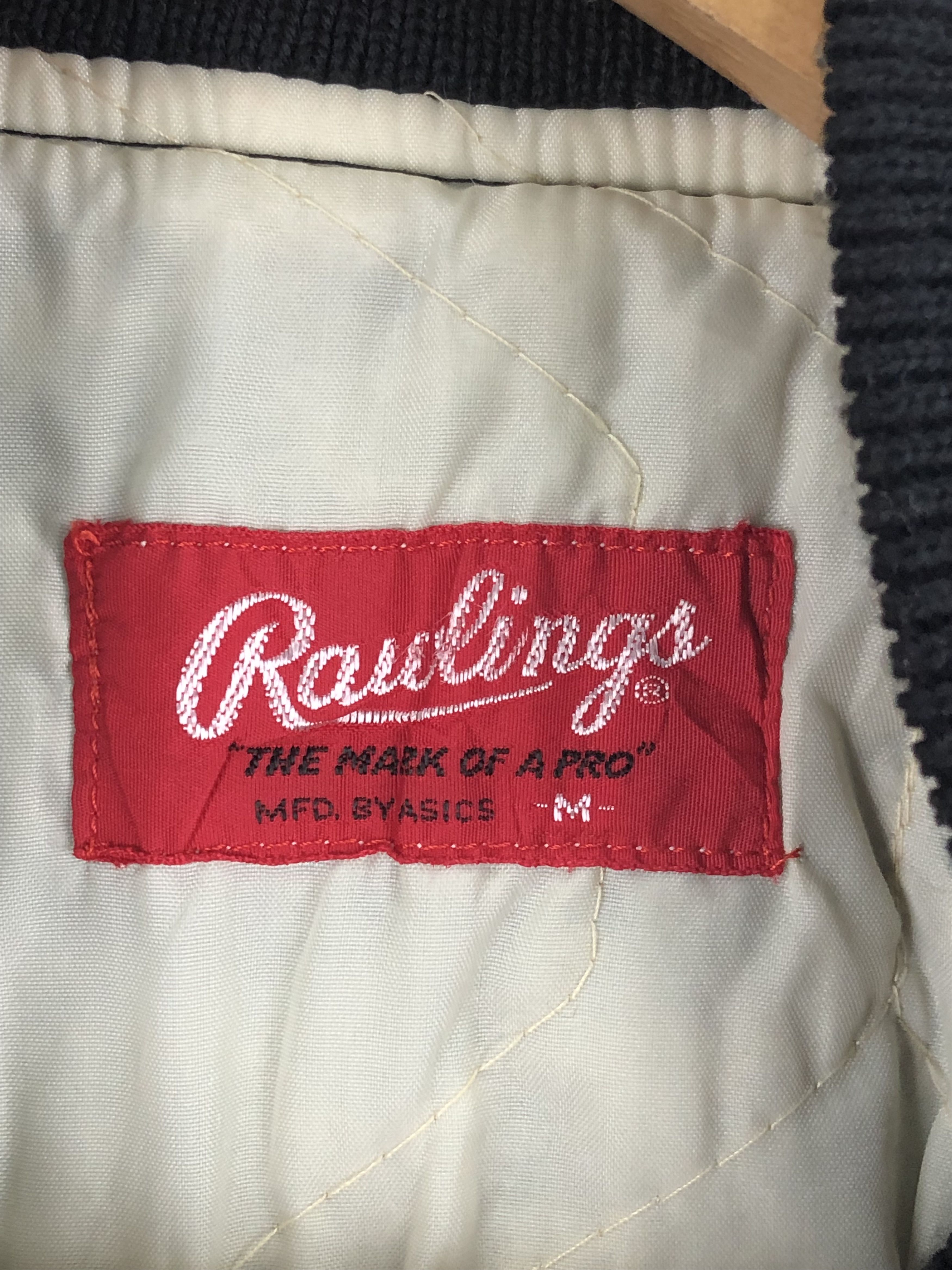 Vintage Vintage 90s Rawlings Wool Varsity Jacket V0403 Size US M / EU 48-50 / 2 - 5 Thumbnail