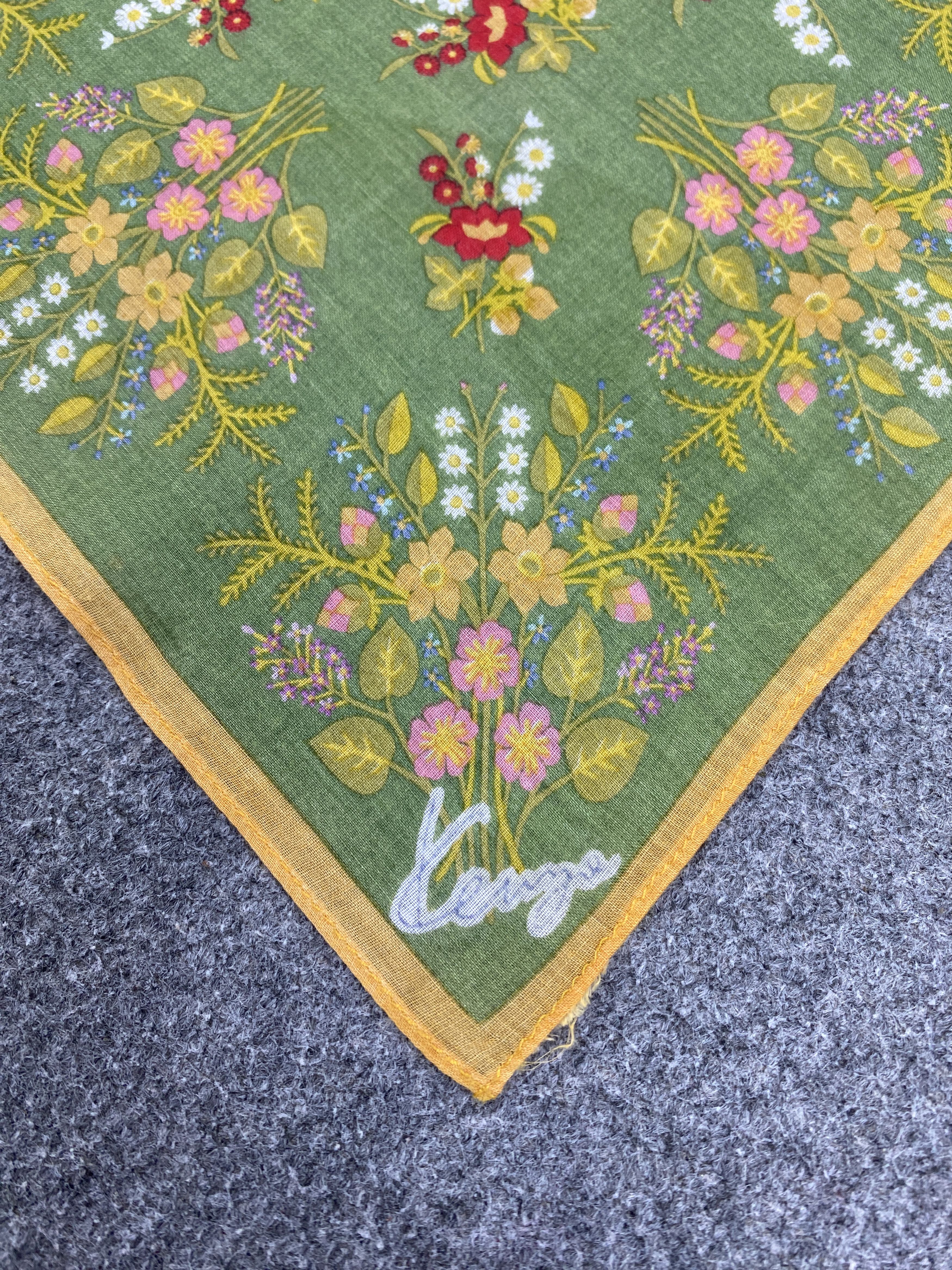 Kenzo Kenzo Handkerchief / Bandana / Neckerchief HKC0440 Size ONE SIZE - 5 Thumbnail